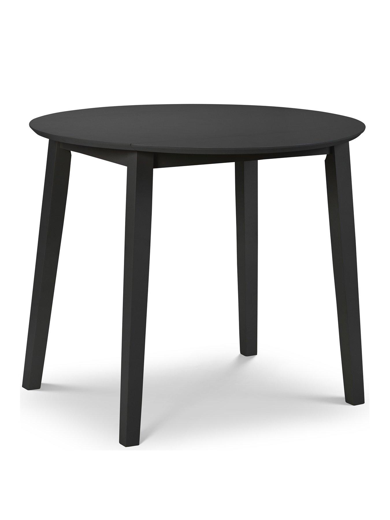 julian-bowen-coast-dropleaf-table-with-chair-optionsnbsp--blackstillFront