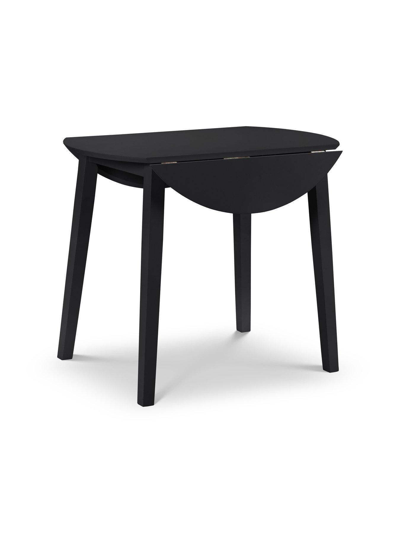 julian-bowen-coast-dropleaf-table-with-chair-optionsnbsp--blackoutfit