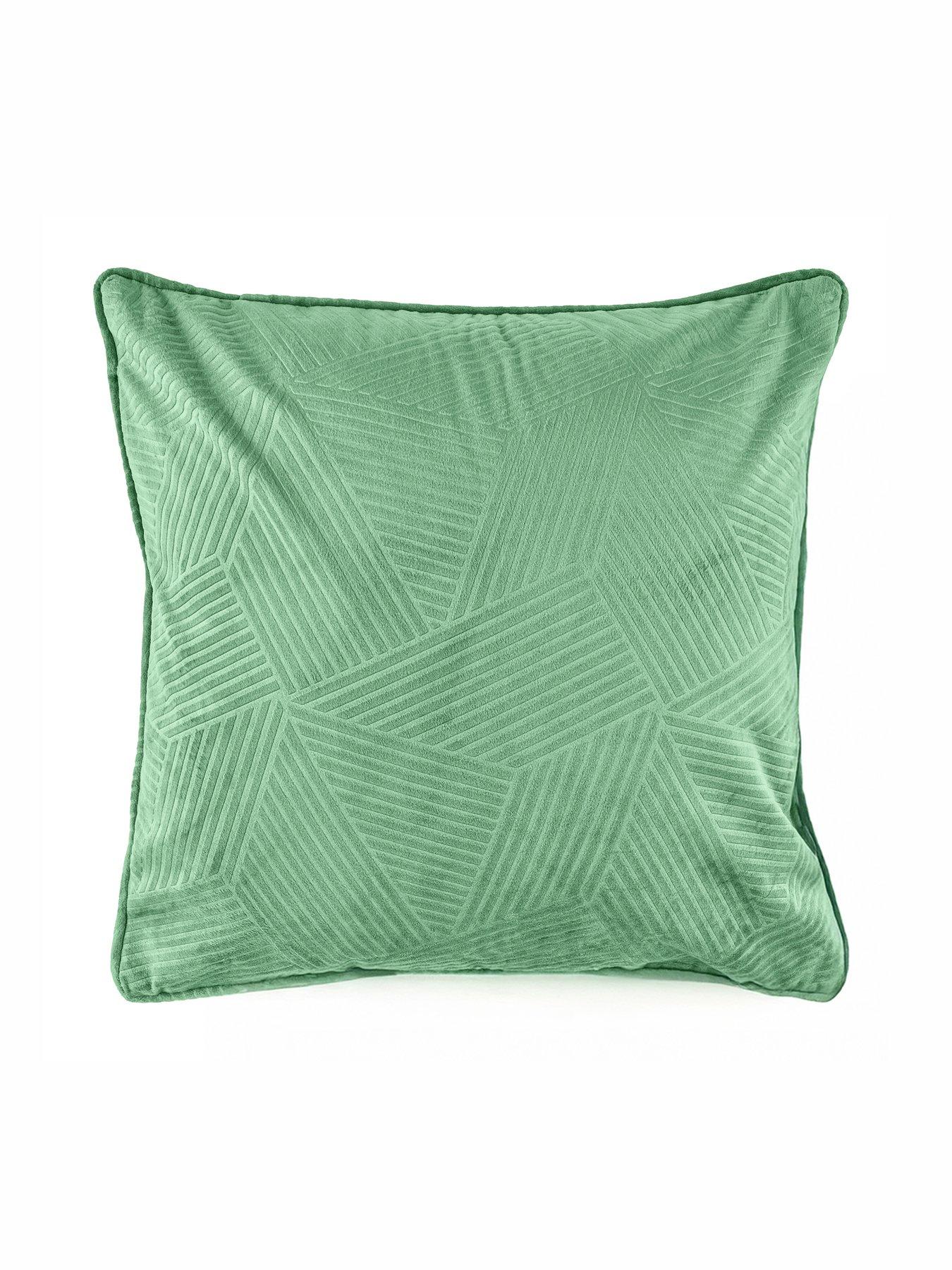 undefined Geo Velvet Filled Cushion