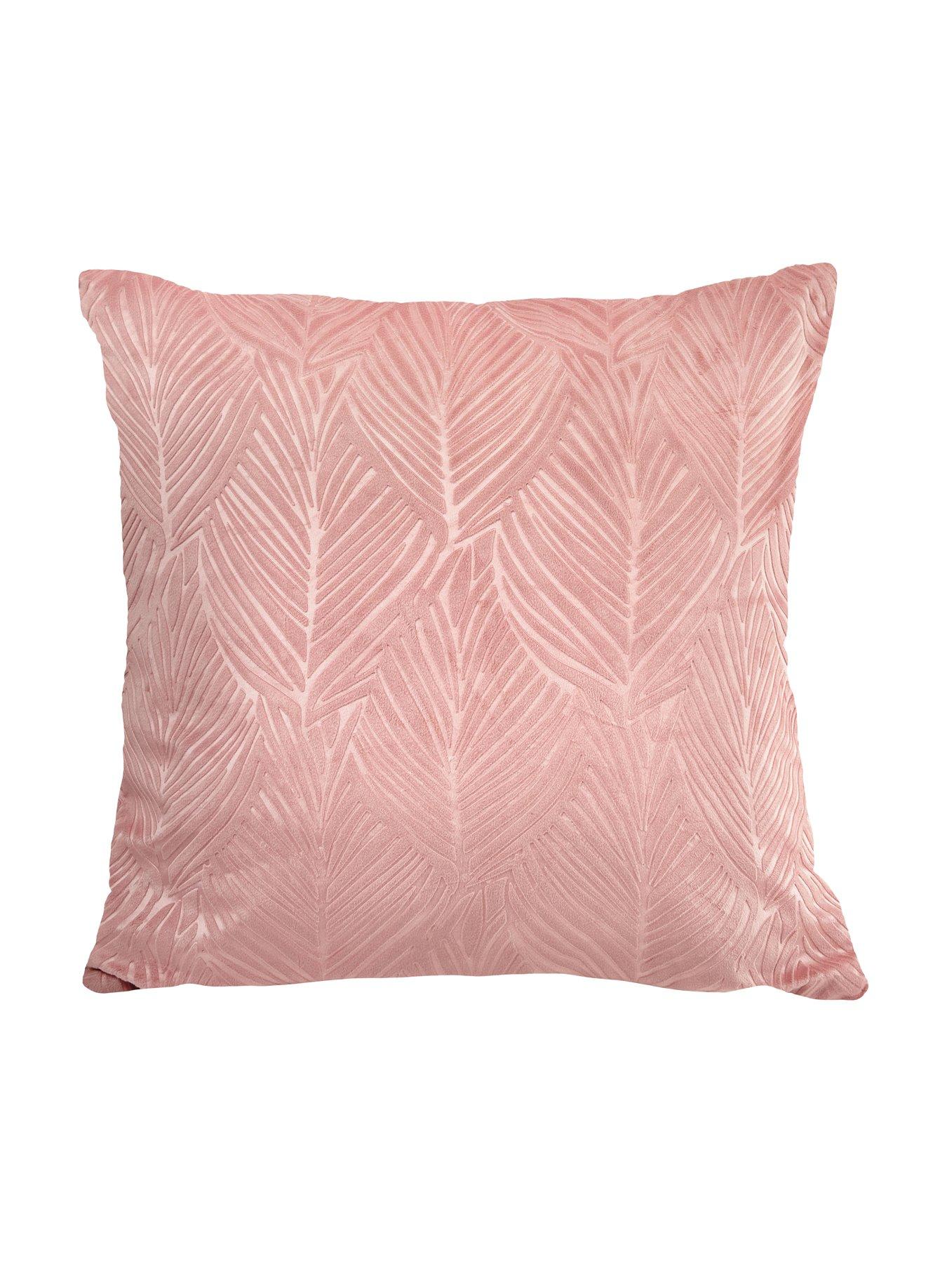 the-very-collection-leaf-embossed-velvet-filled-cushion-pair-43x43cm