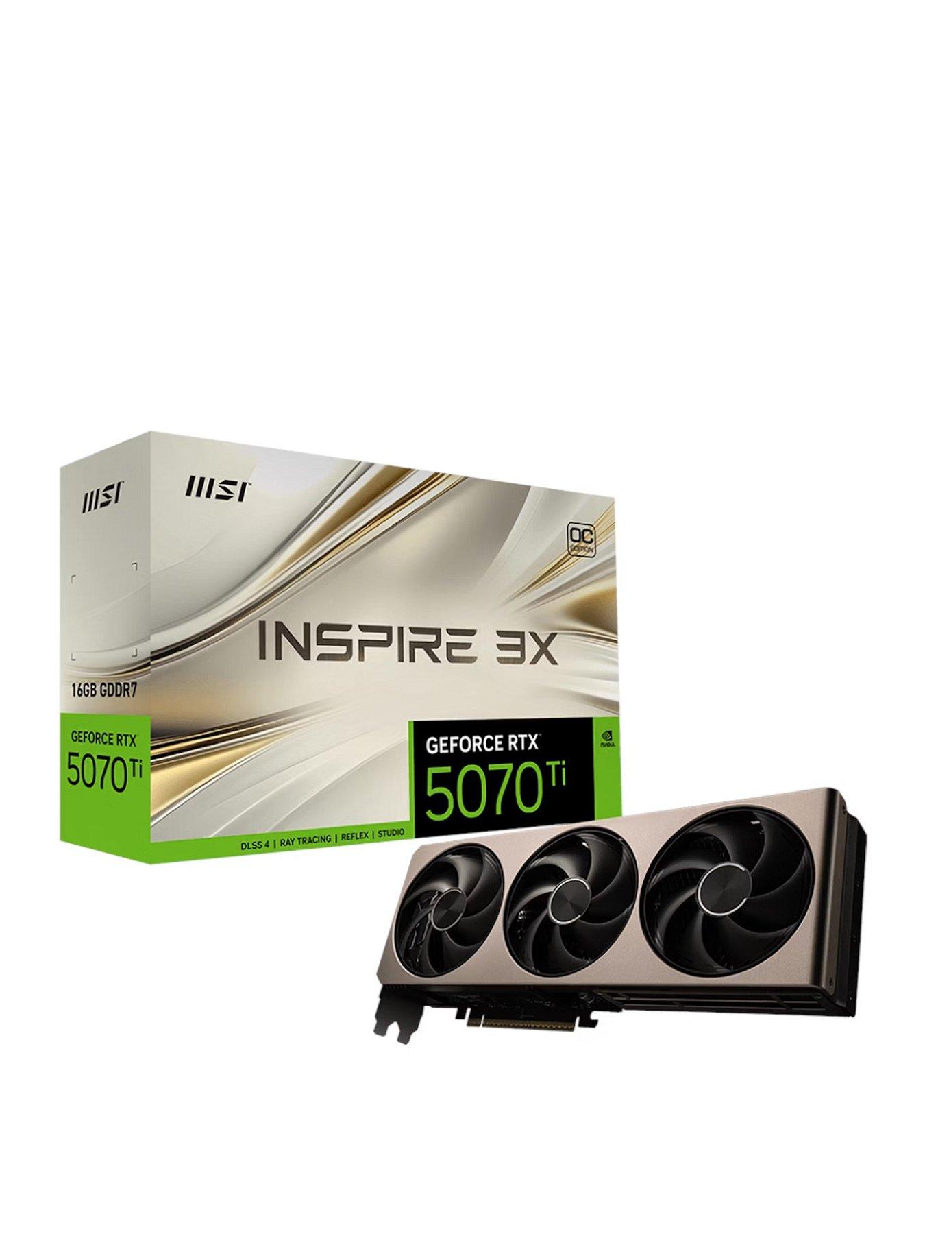 MSI Inspire 3X OC - RTX 5070 Ti - Graphics Card