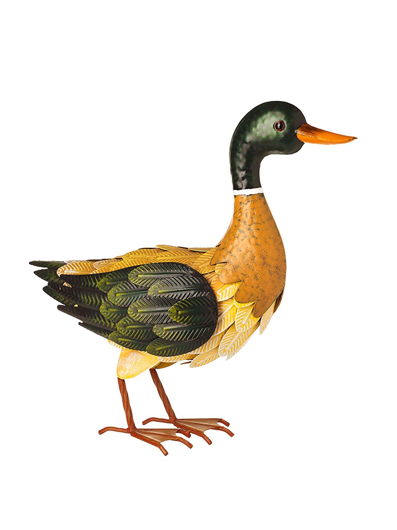 Image of Heaven Sends Metal Duck Garden Decor
