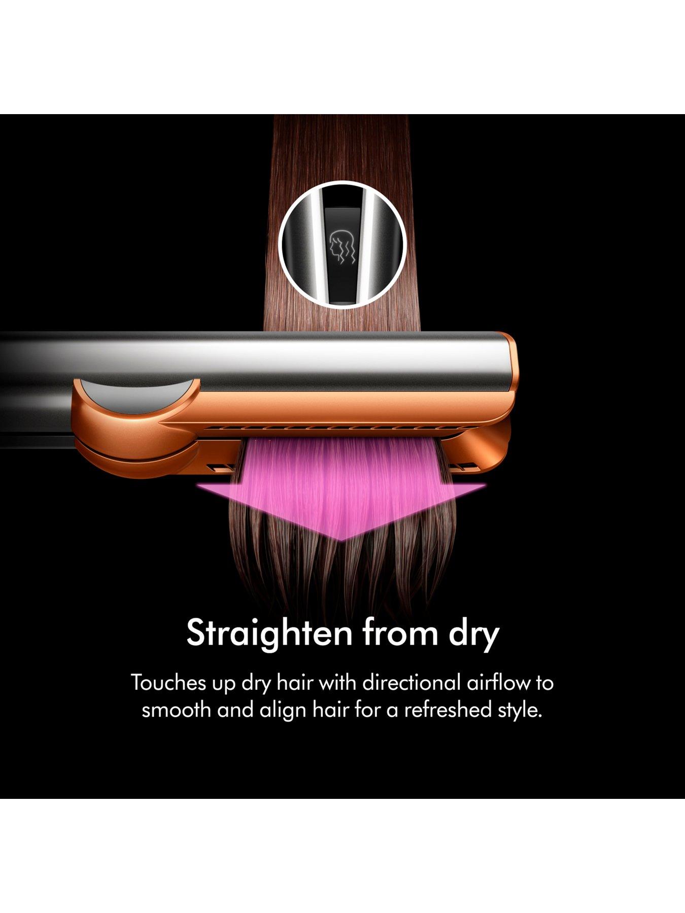 Image 5 of 7 of Dyson Airstrait&trade; Wet to Dry Hair Straightener in Ceramic Pink &amp; Rose Gold