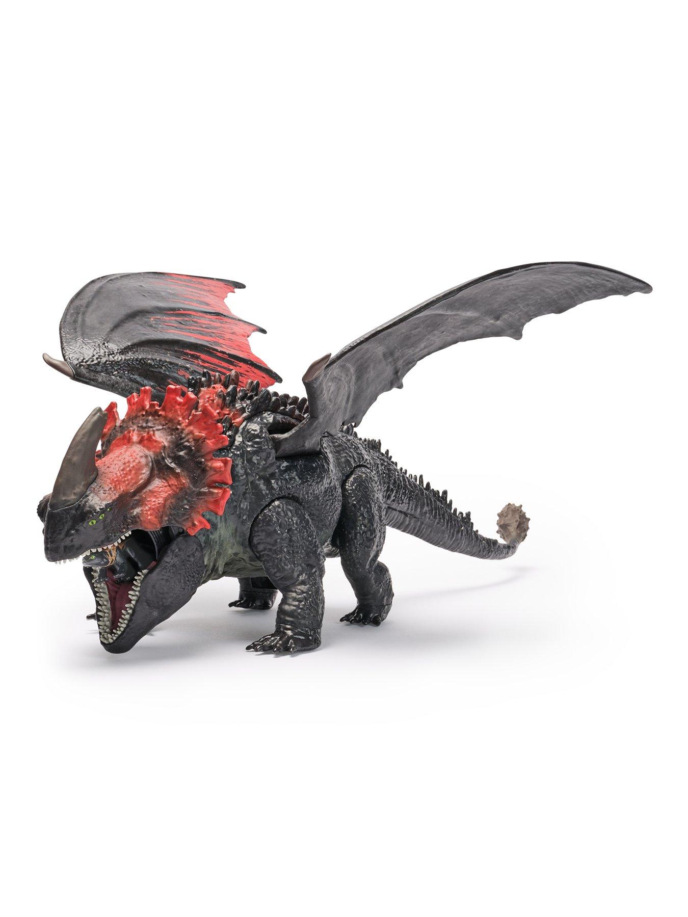 Image 3 of 7 of How to Train Your Dragon Red Death Chomping Rampage Dragon&nbsp;Action Figure