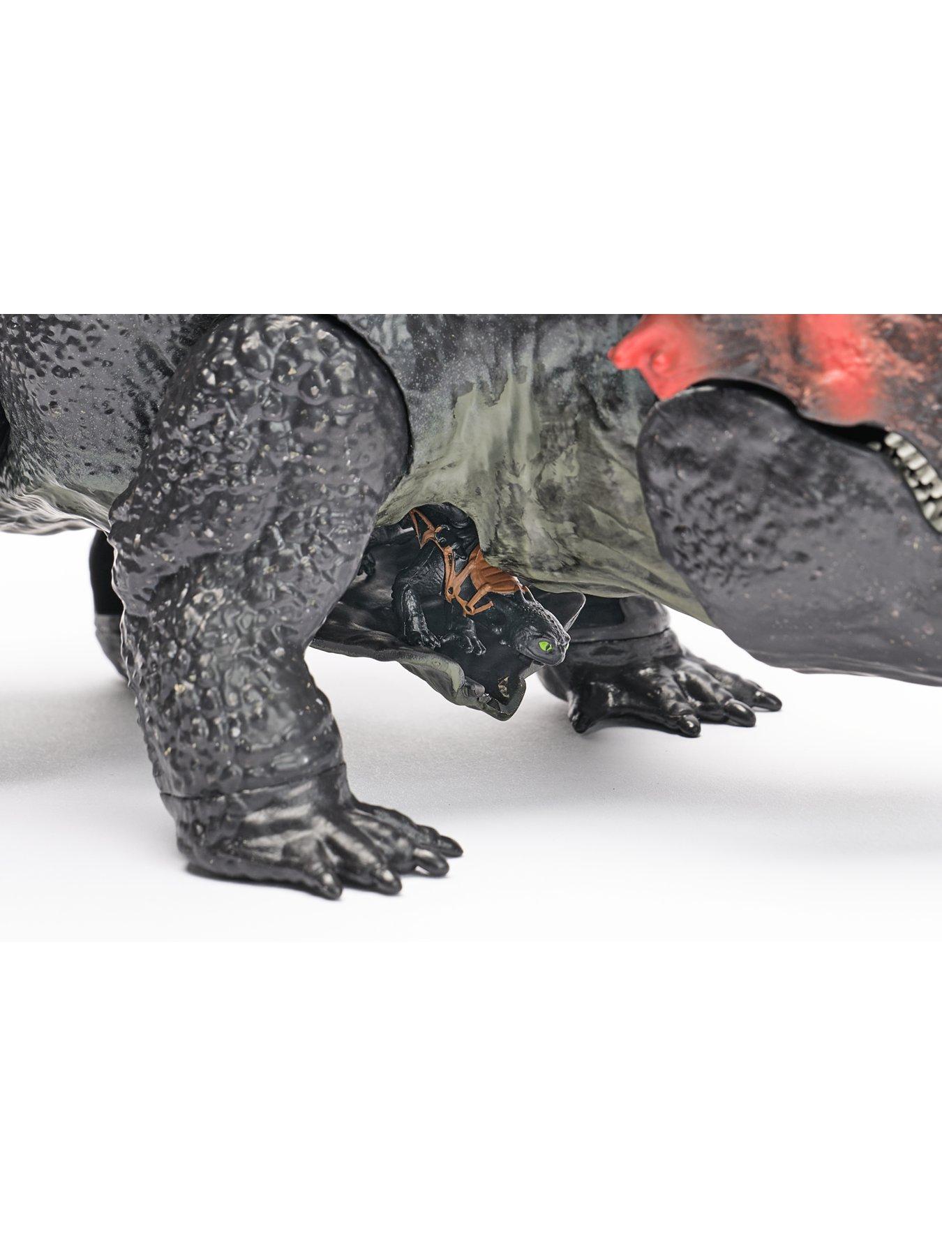 Image 7 of 7 of How to Train Your Dragon Red Death Chomping Rampage Dragon&nbsp;Action Figure