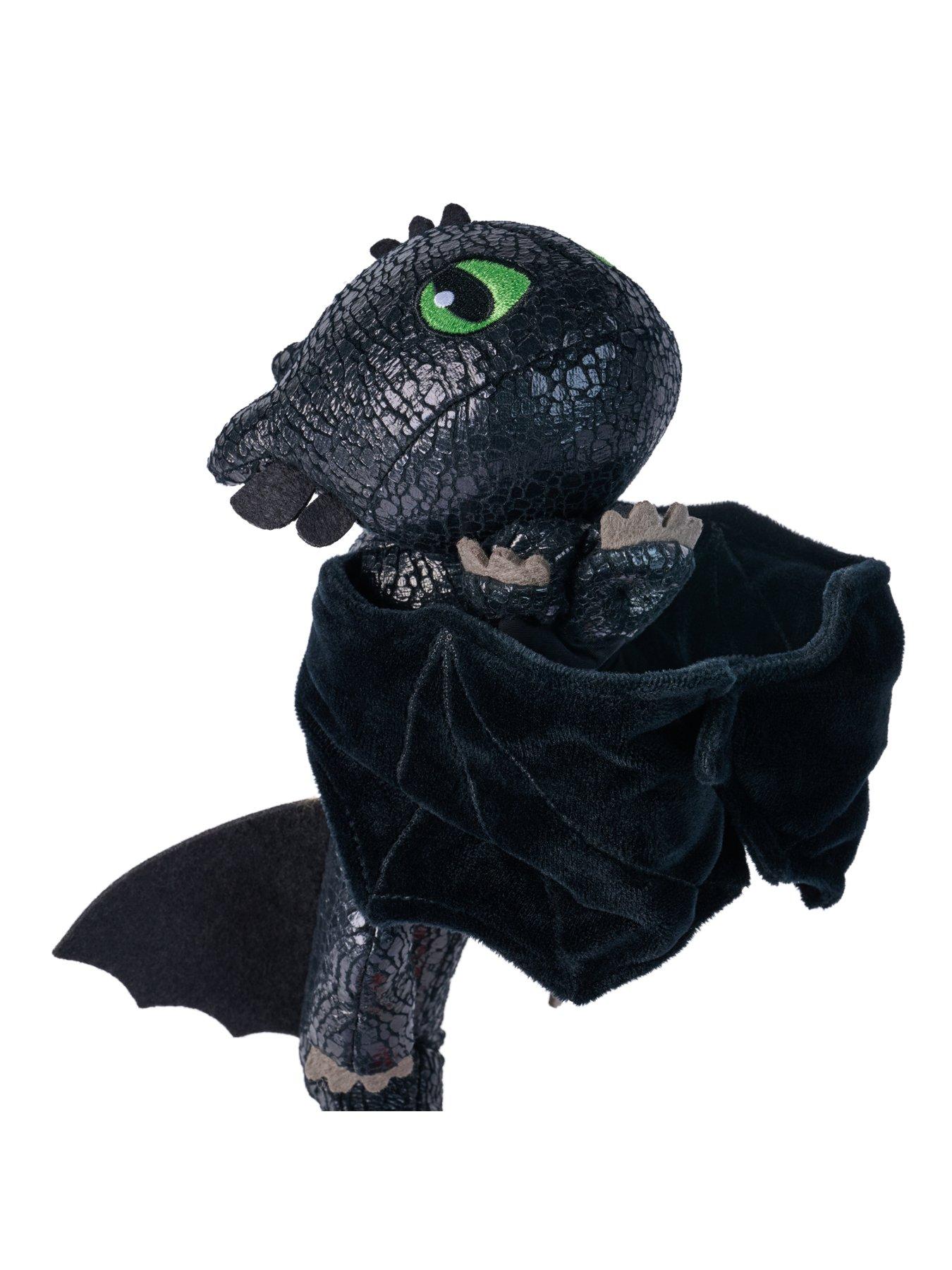 Image 6 of 7 of How to Train Your Dragon 12in Gliding Hug Toothless Feature Plush