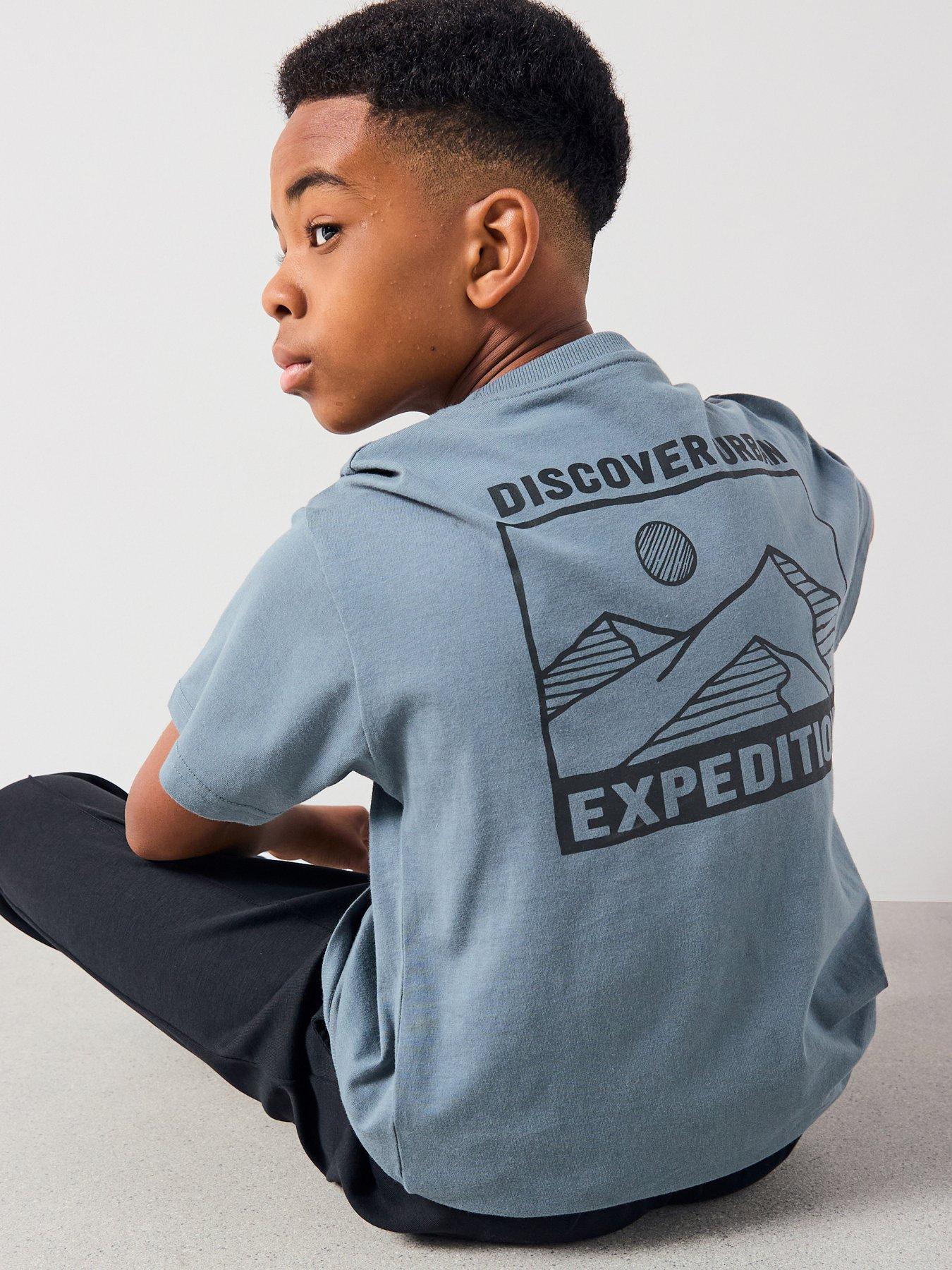 the-very-collection-boys-camping-adventure-short-sleeve-t-shirt-grey