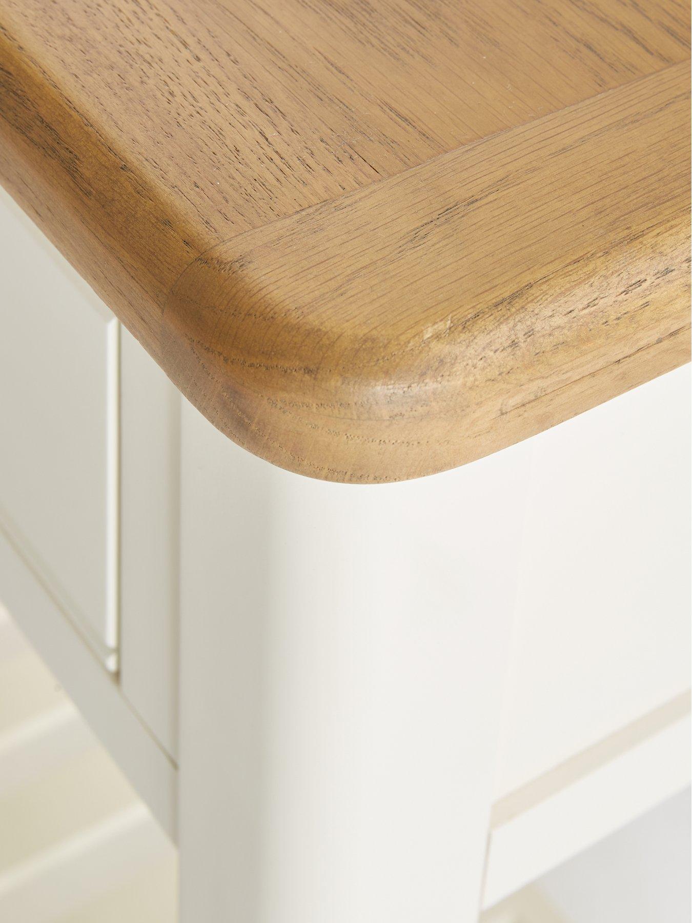 Image 7 of 7 of The Very Collection Woodland&nbsp;Console Table - White/Oak