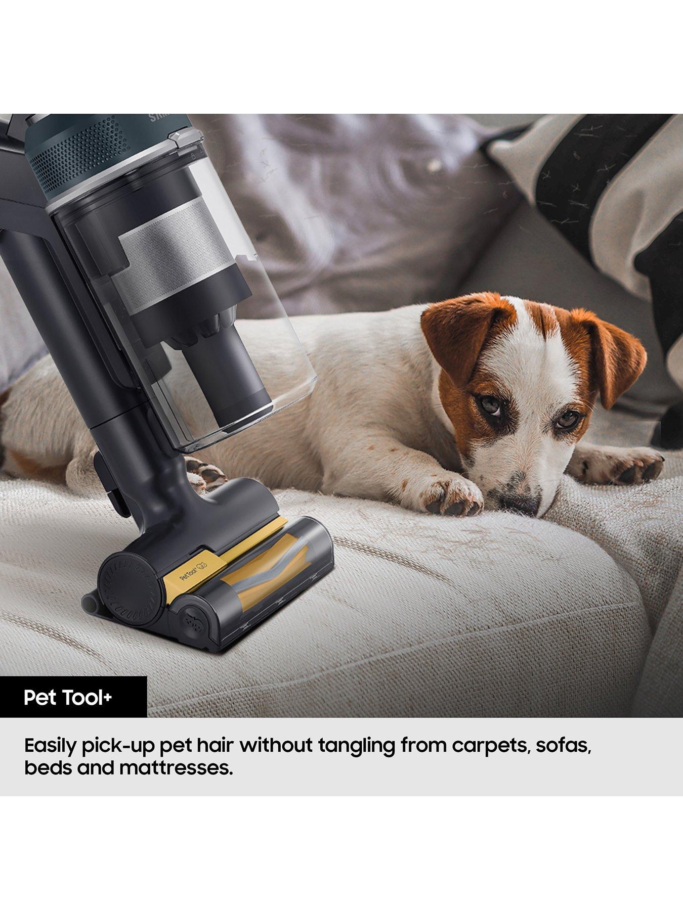 Image 6 of 8 of Samsung Bespoke Jet Lite, Max 280W Suction Power &nbsp;Cordless Vacuum Cleaner with Spray Spinning Sweeper -&nbsp;Santorini Beige