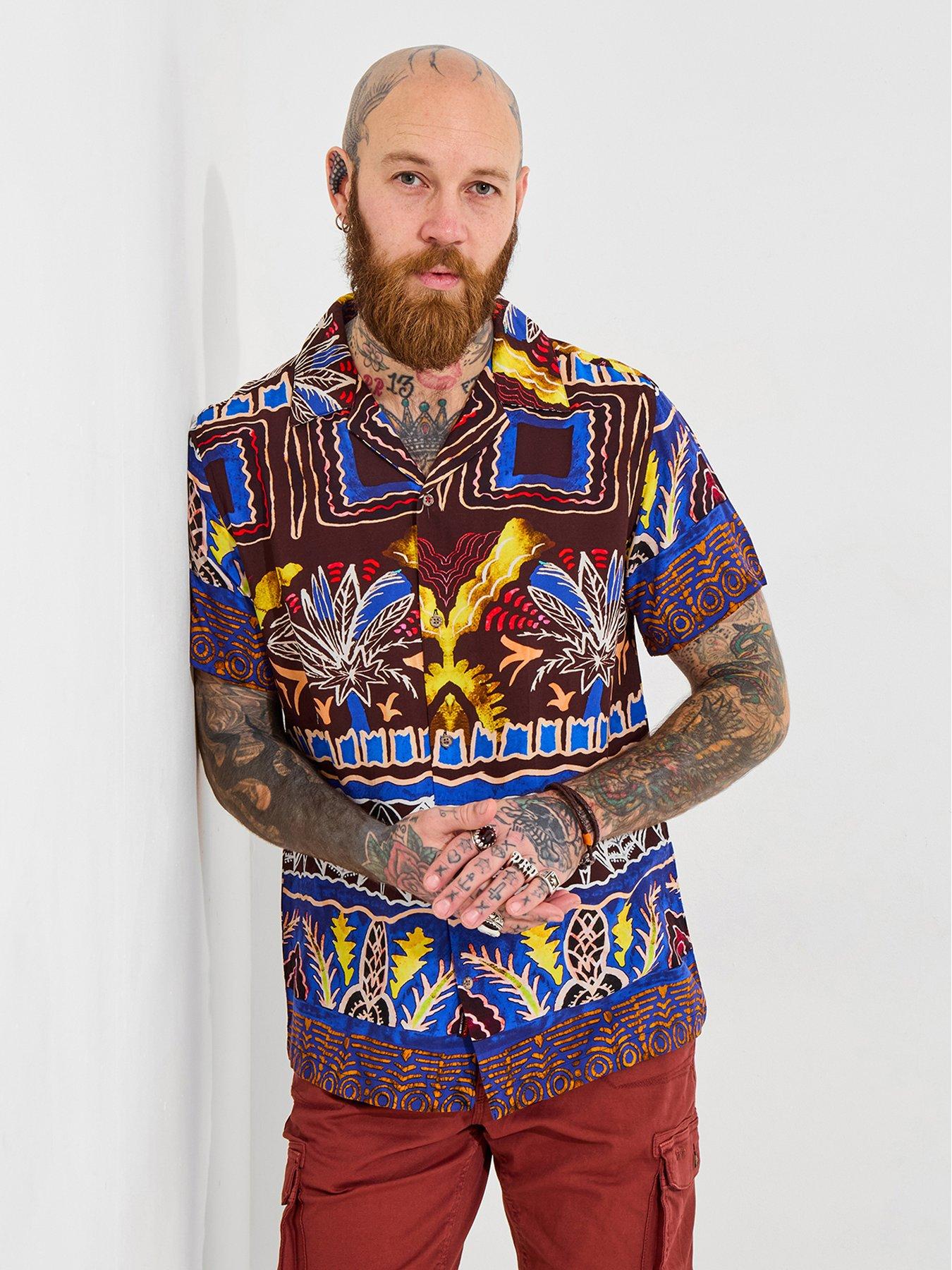 undefined Fun Times Short Sleeve Shirt - Multi