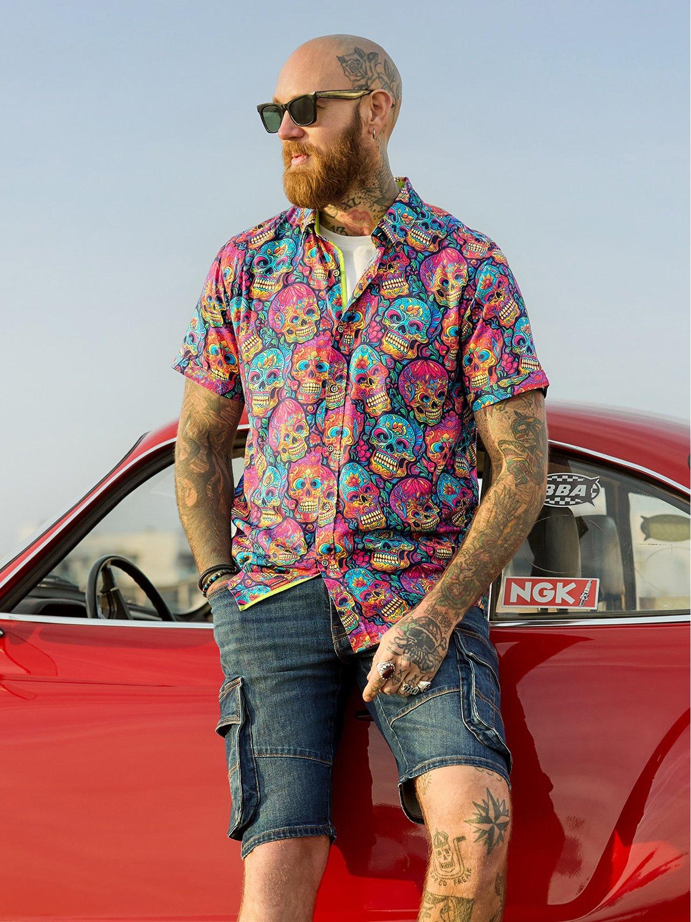 undefined Joe Browns Sensational Skull Short Sleeve Shirt
