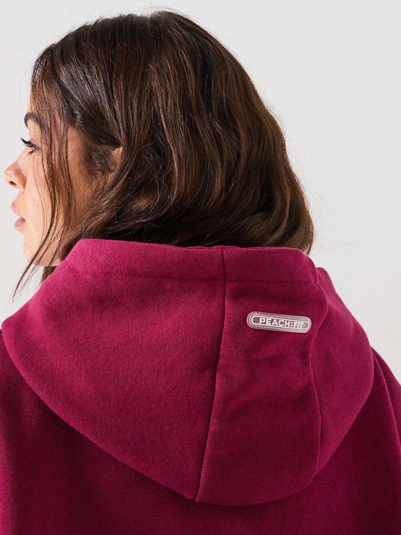peach-fit-womens-ivy-hoody-dark-reddetail
