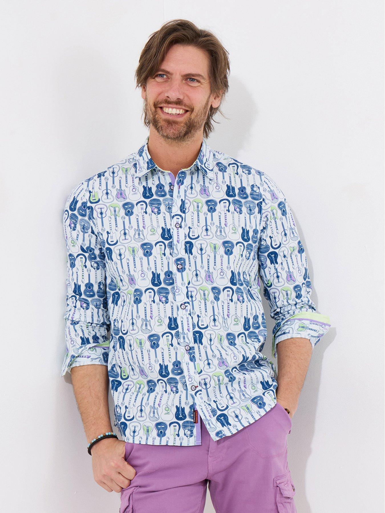 joe-browns-right-notes-long-sleeve-shirt-bluefront