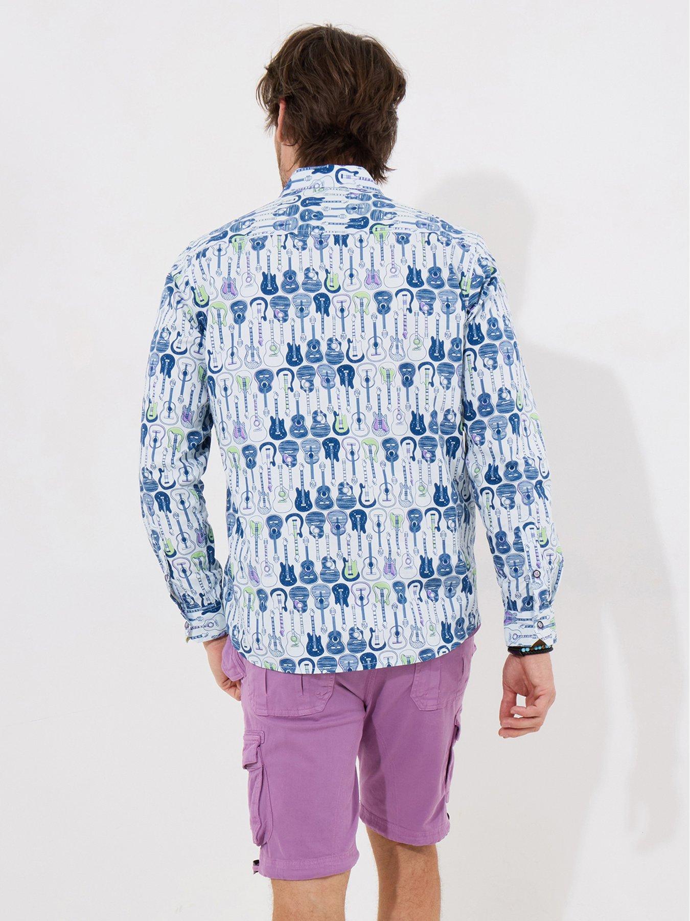 joe-browns-right-notes-long-sleeve-shirt-bluestillFront