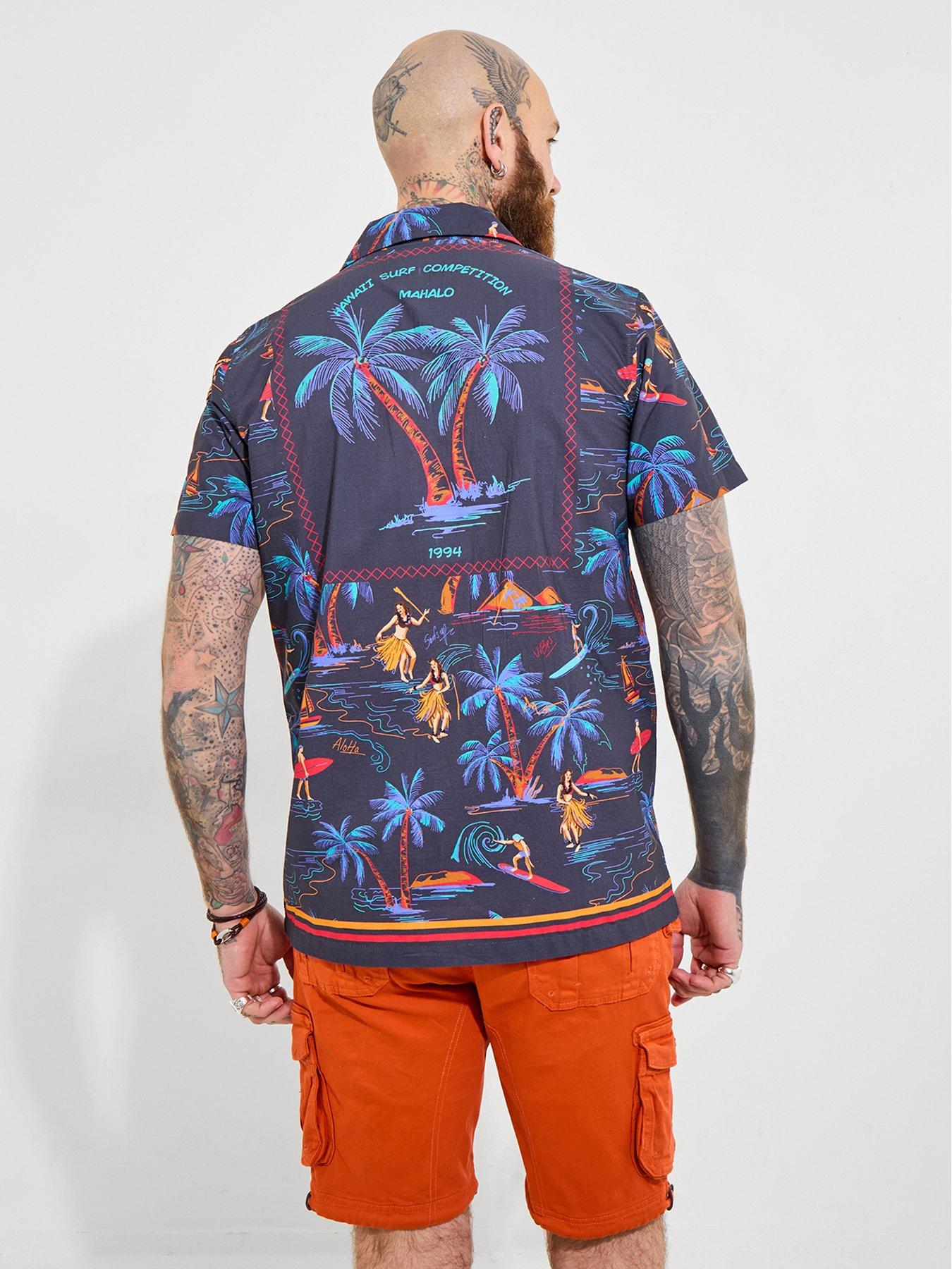 joe-browns-paradise-short-sleeve-shirt-navystillFront