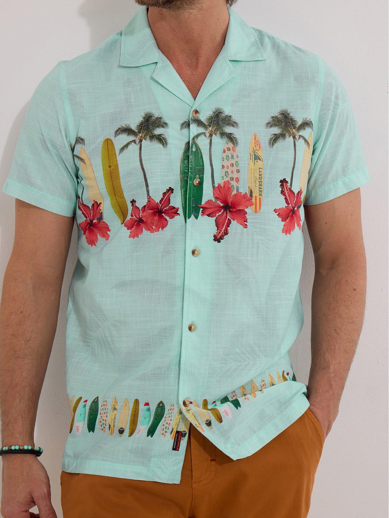 joe-browns-hit-the-surf-short-sleeve-shirt-bluedetail