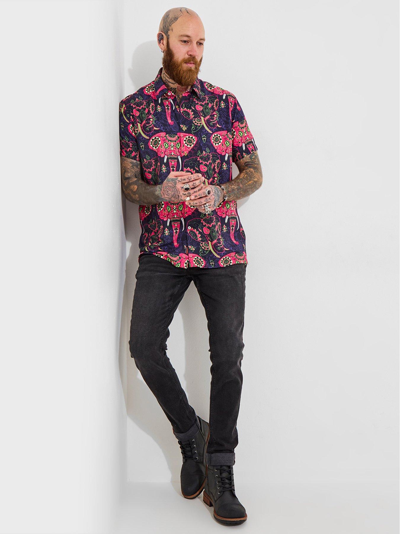 joe-browns-wild-side-short-sleeve-shirt-navyback