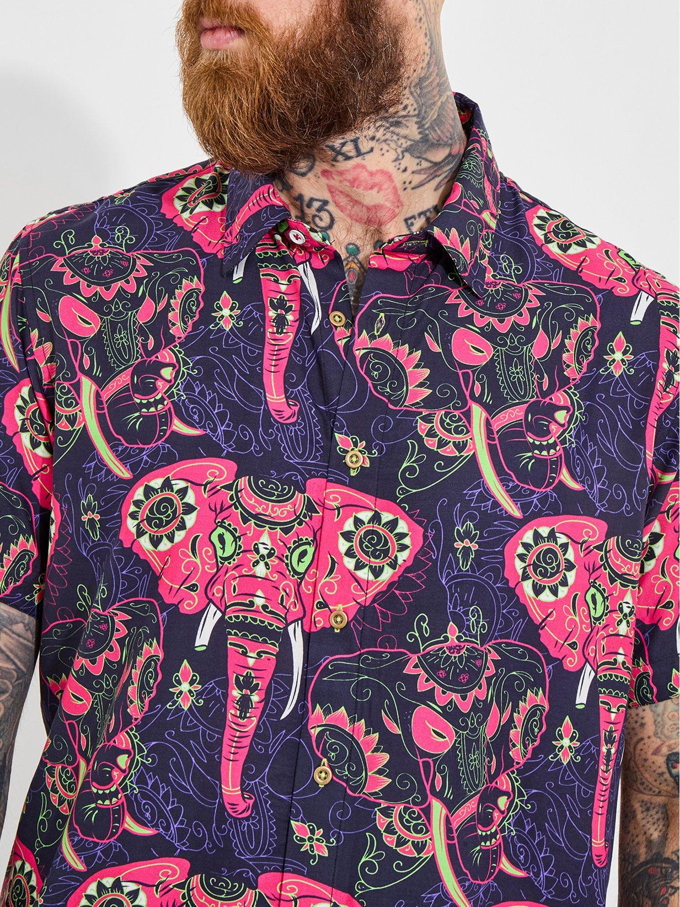 joe-browns-wild-side-short-sleeve-shirt-navydetail