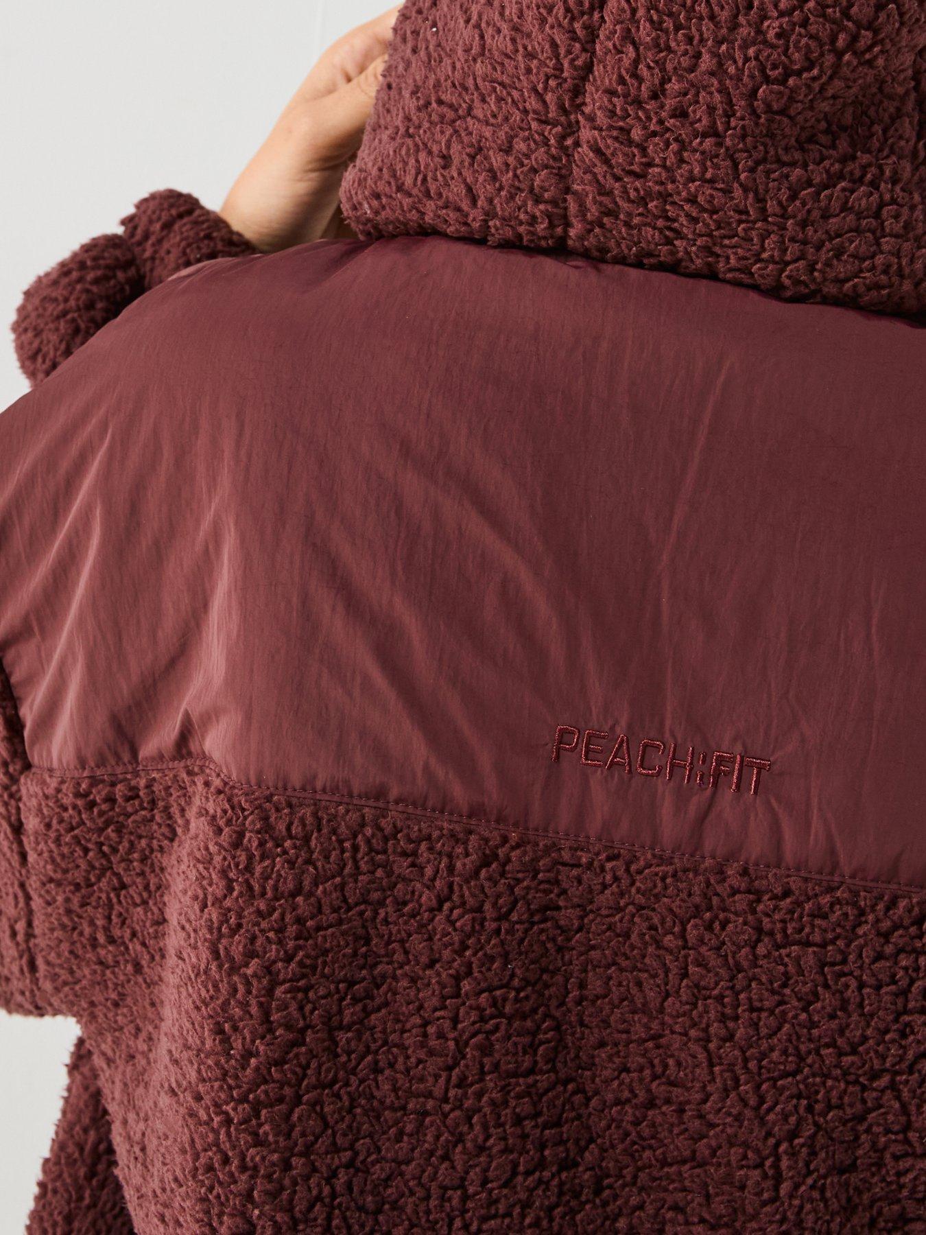 Image 5 of 6 of Peach Fit Womens Billy Borg Jacket - Brown