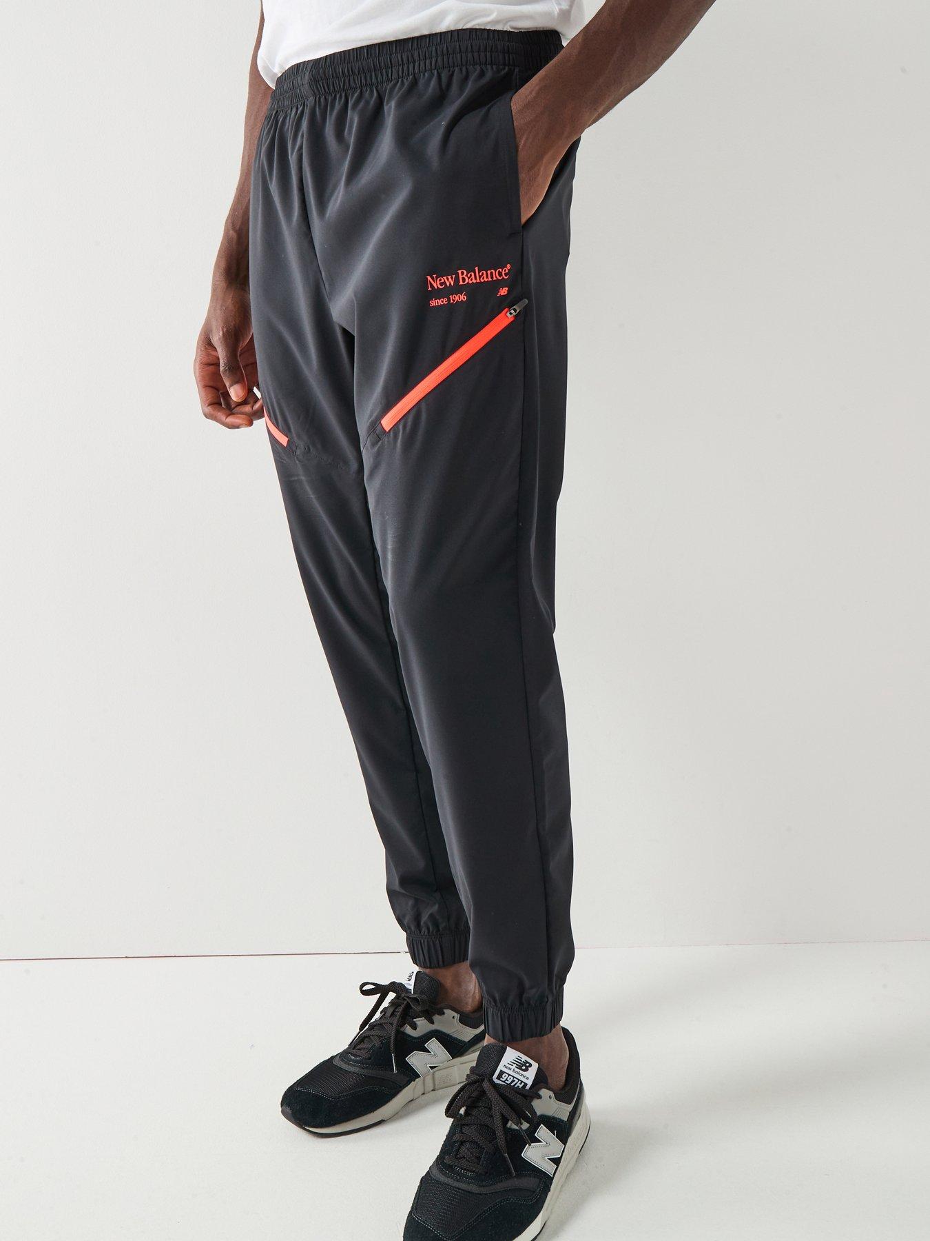 New Balance Mens Reimagined Woven Joggers - Black