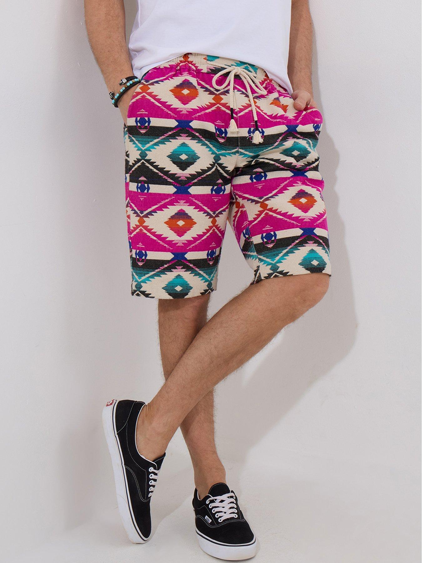 Image 1 of 6 of Joe Browns Joe Browns Fun In The Sun Jacquard Casual Shorts