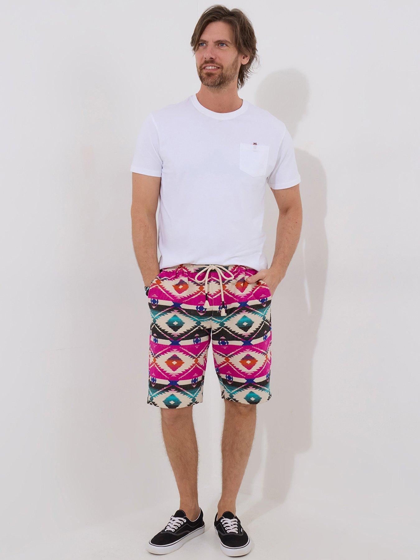 Image 2 of 6 of Joe Browns Joe Browns Fun In The Sun Jacquard Casual Shorts