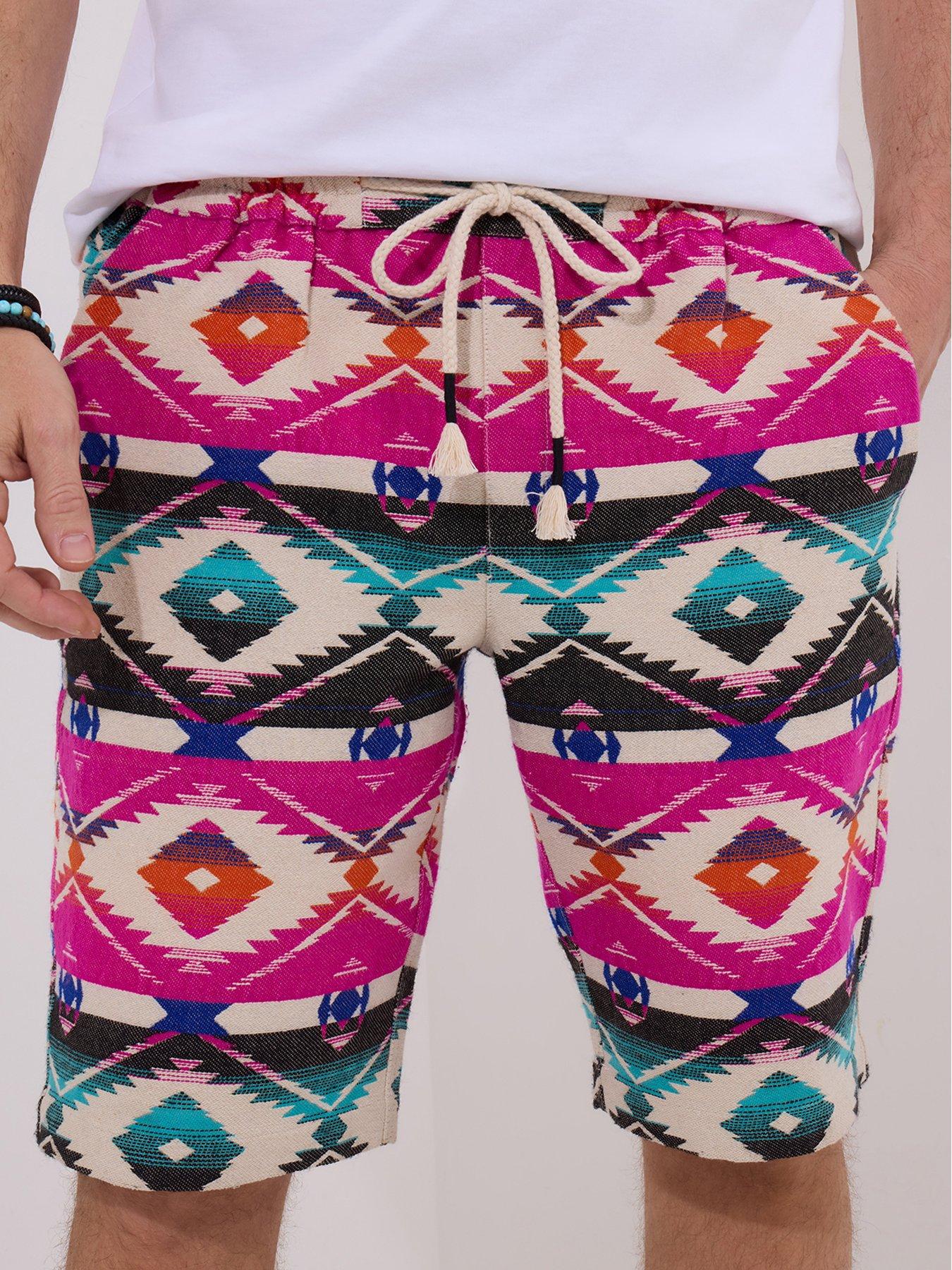 Image 3 of 6 of Joe Browns Joe Browns Fun In The Sun Jacquard Casual Shorts