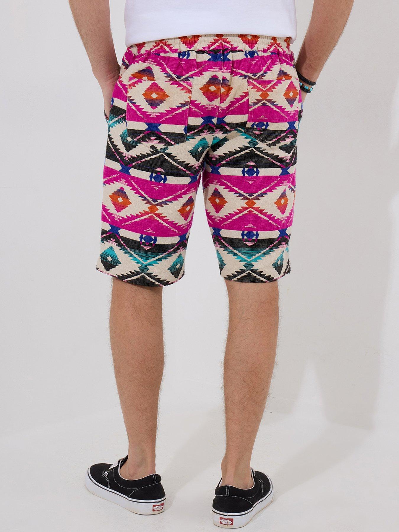 Image 4 of 6 of Joe Browns Joe Browns Fun In The Sun Jacquard Casual Shorts