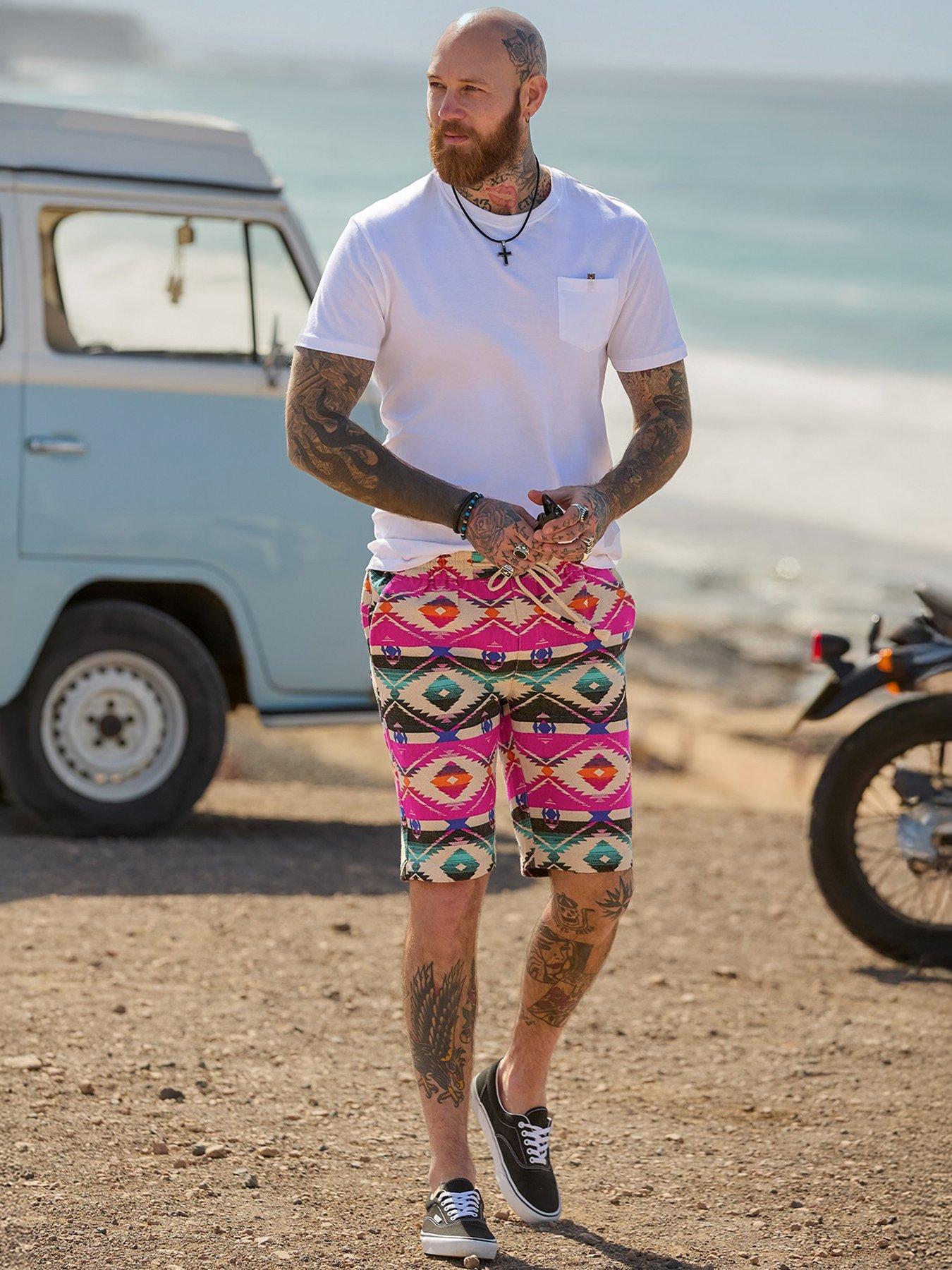Image 5 of 6 of Joe Browns Joe Browns Fun In The Sun Jacquard Casual Shorts