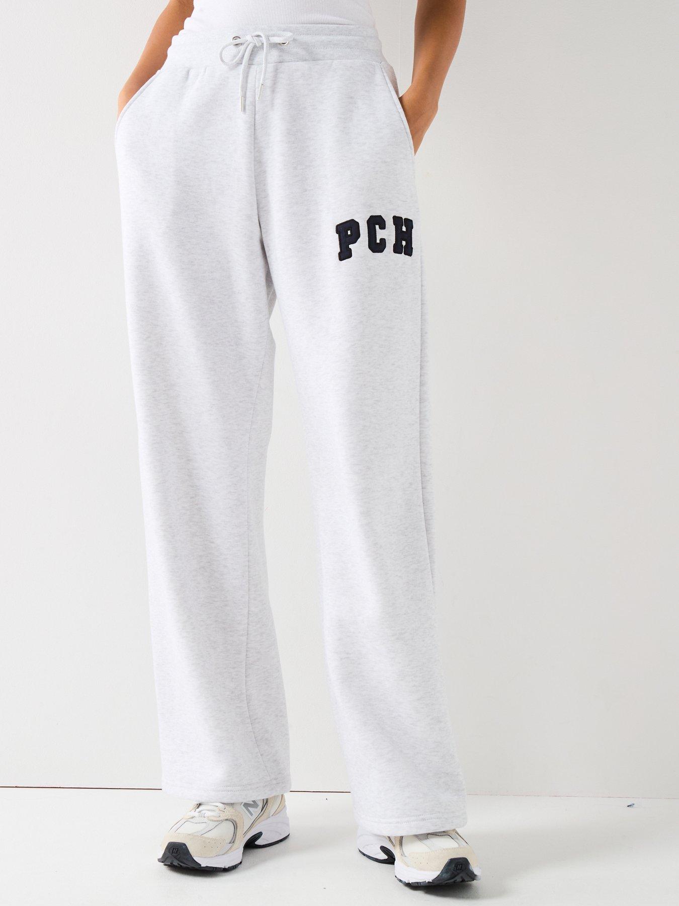 Peach Fit Womens Ivy Straight Leg Jogger - Grey