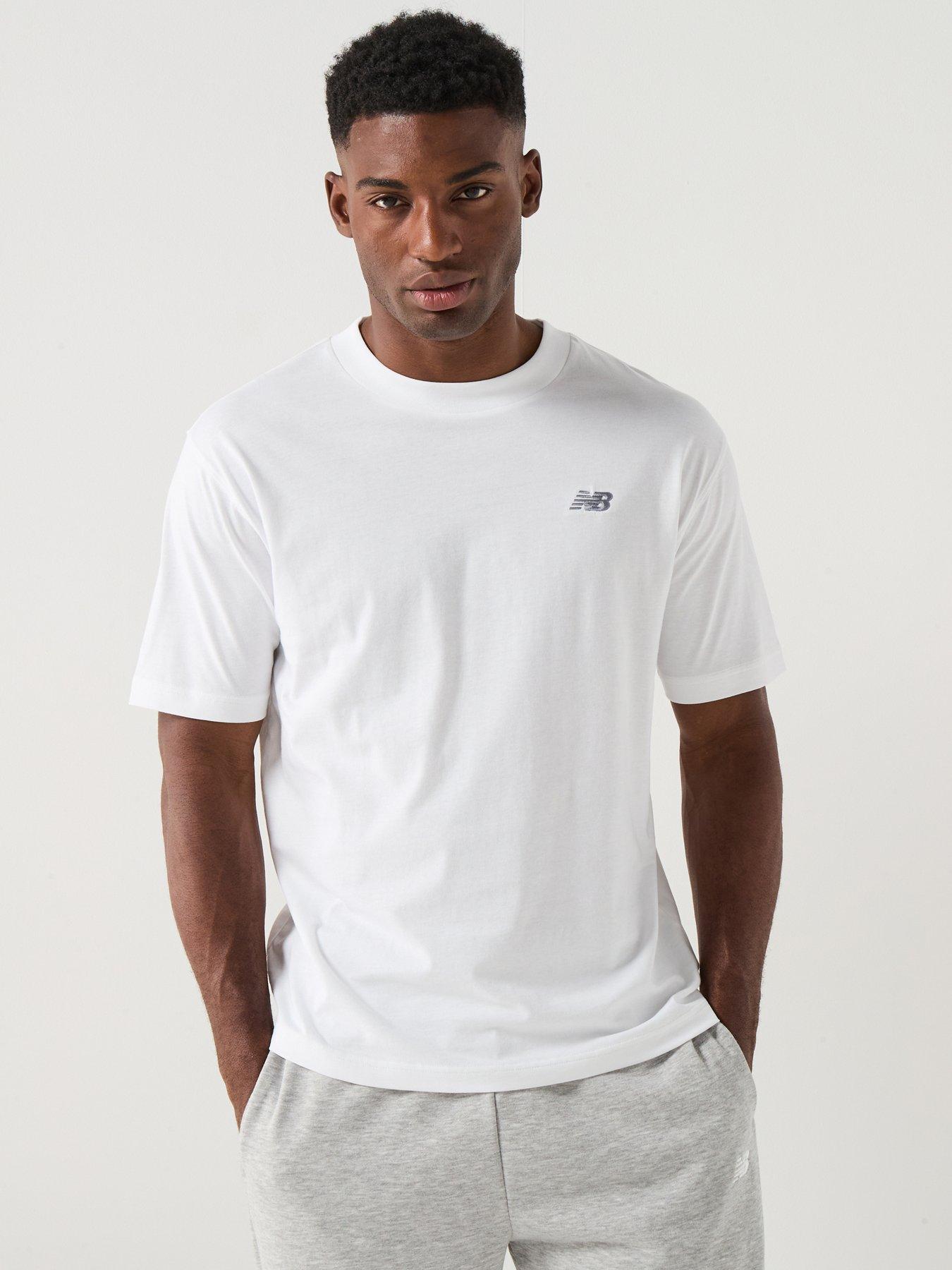 New Balance Mens Sports Essential T-Shirt - White