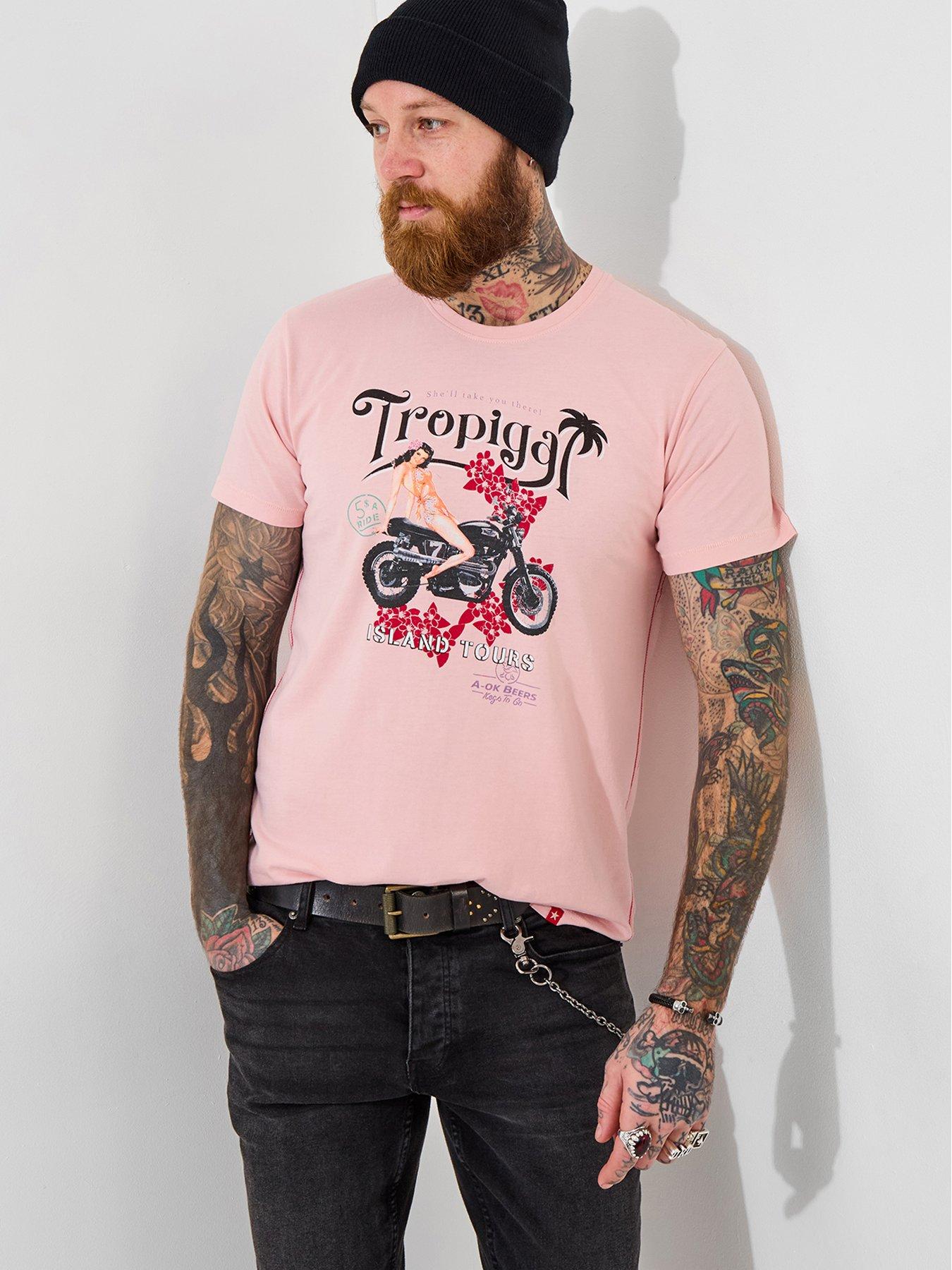 Joe Browns Tropigal T-Shirt - Pink