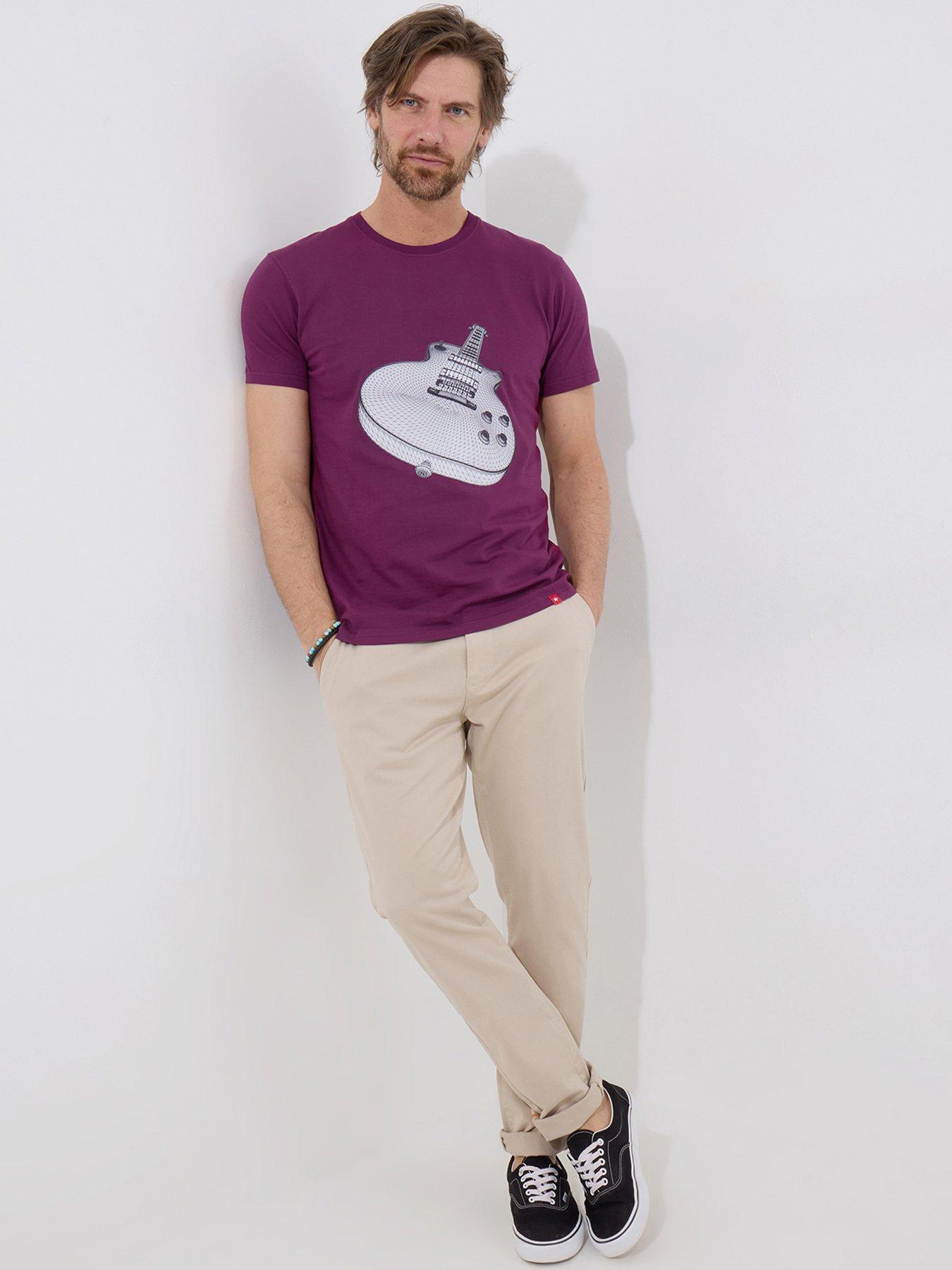 joe-browns-joe-browns-distinctive-sounds-guitar-t-shirt-dark-purpleback