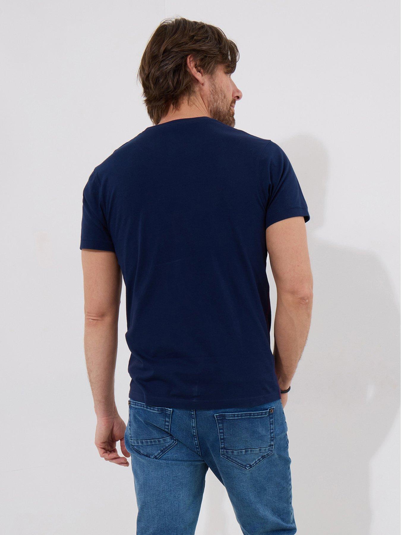 joe-browns-feel-the-beat-t-shirt-navystillFront