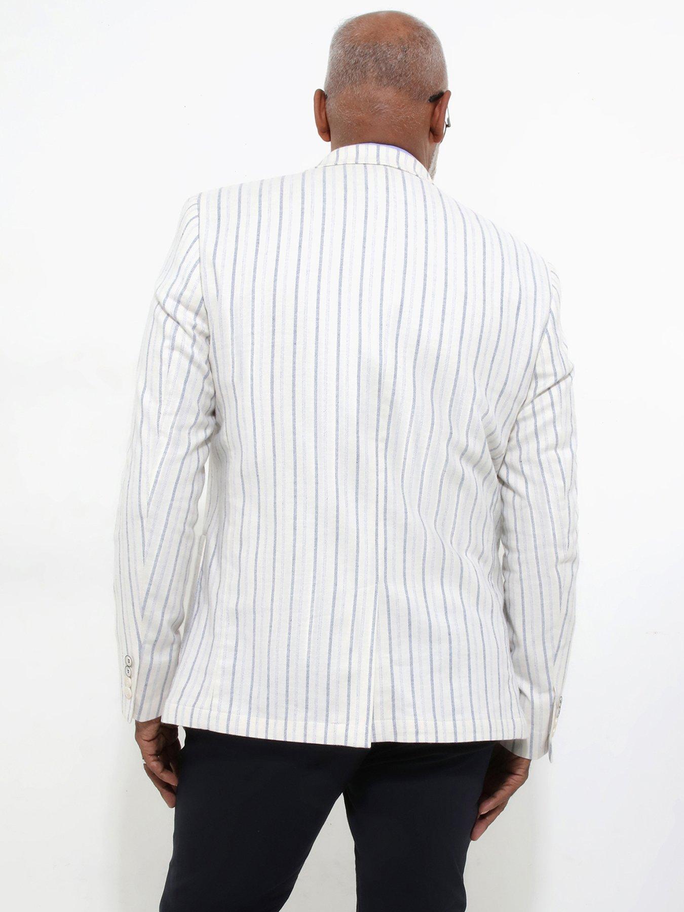 Image 3 of 6 of Joe Browns Joe Browns Sensational Stripe Linen Blend Blazer
