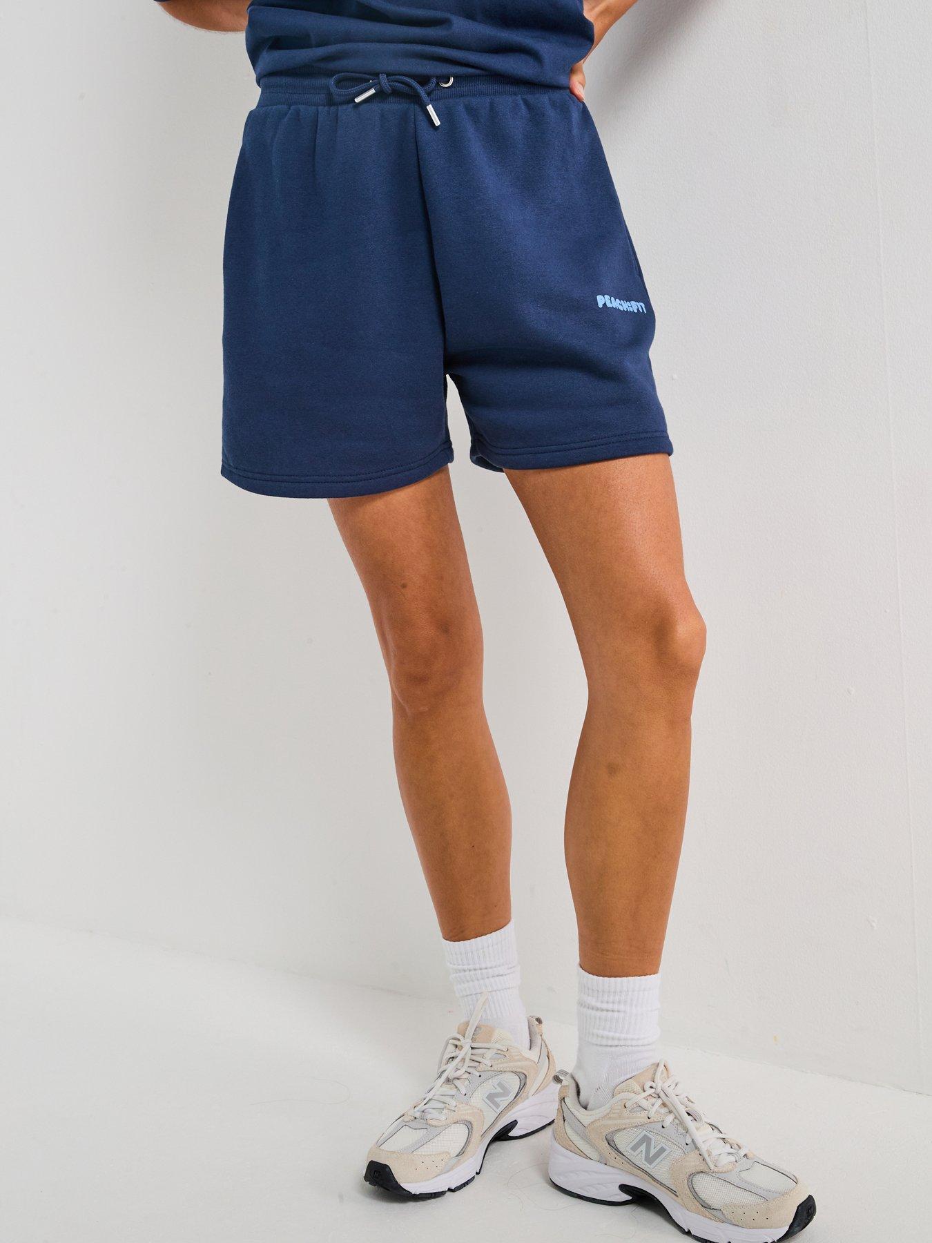 Peach Fit Womens Cosy Season Short - Navy