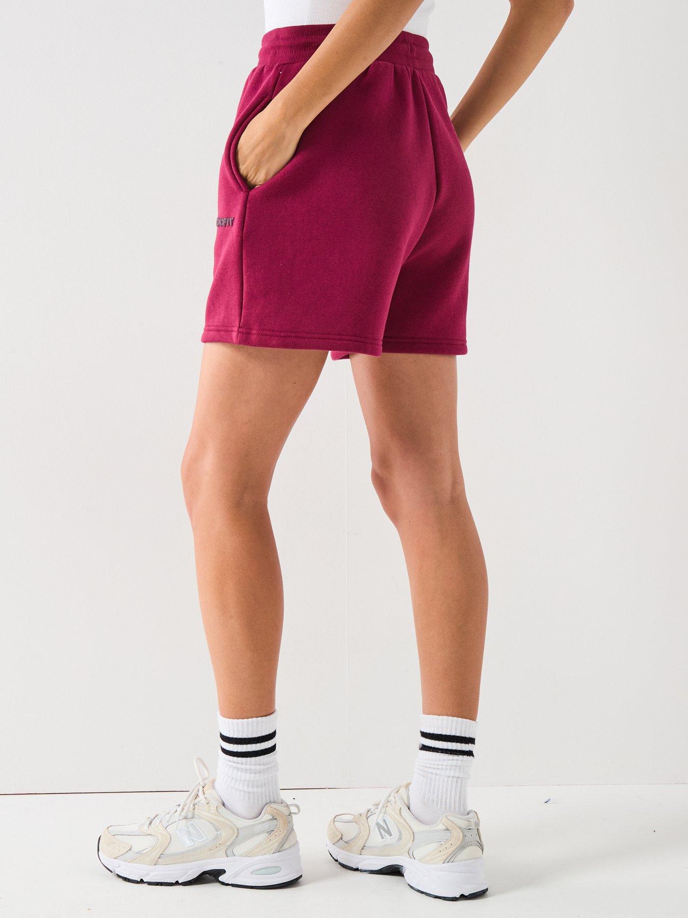 peach-fit-womens-cozy-season-short-dark-redstillFront