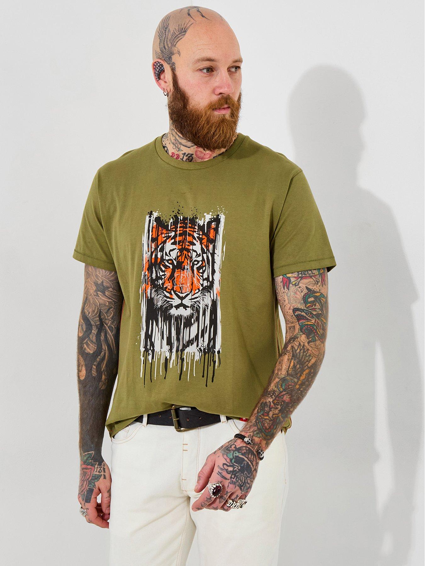 Image 1 of 5 of Joe Browns Joe Browns Tiger Head T-Shirt