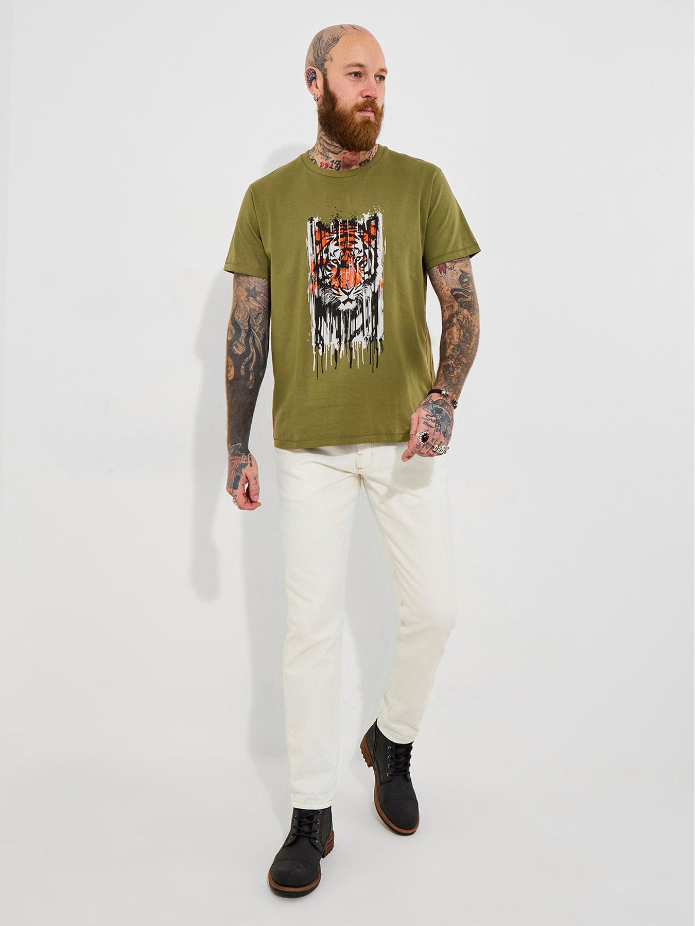 Image 3 of 5 of Joe Browns Joe Browns Tiger Head T-Shirt