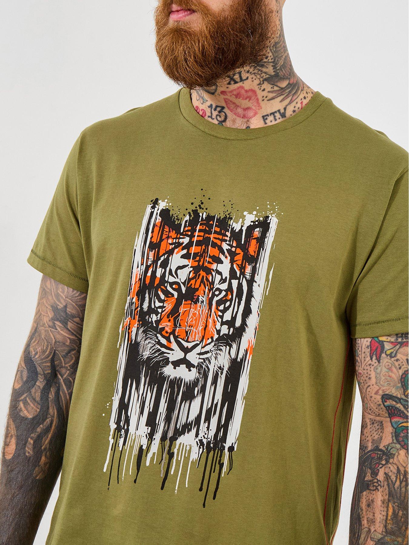 Image 4 of 5 of Joe Browns Joe Browns Tiger Head T-Shirt