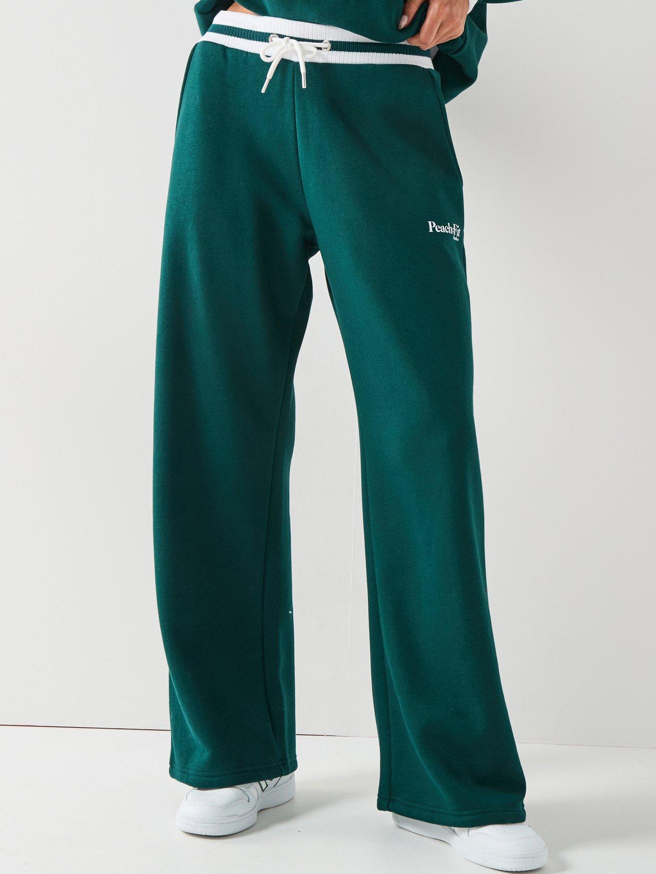 Peach Fit Womens Kamila Joggers - Green