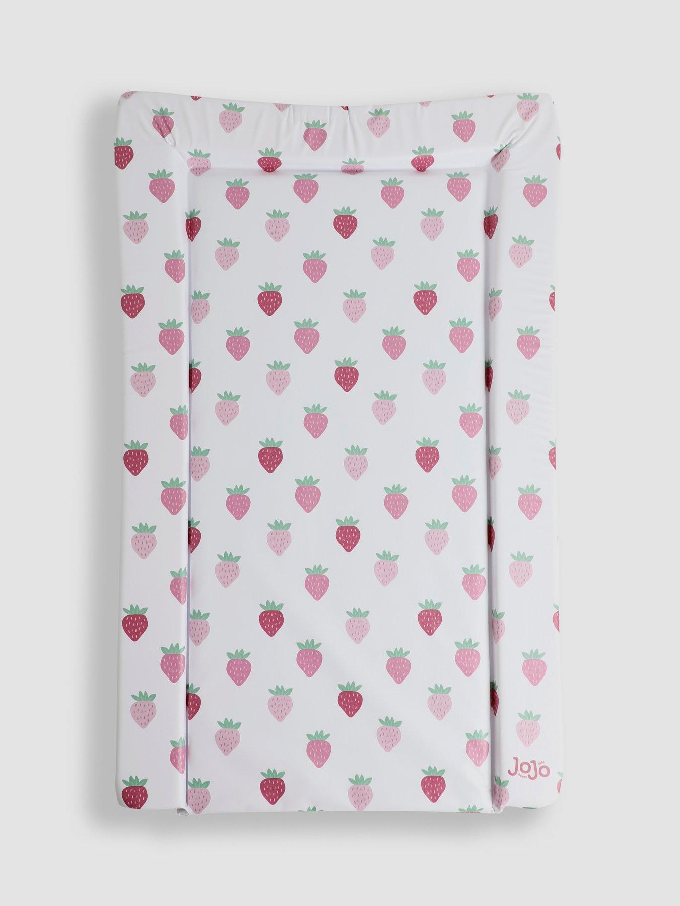 Image 4 of 5 of JoJo Maman Bebe Strawberry Print Changing Mat