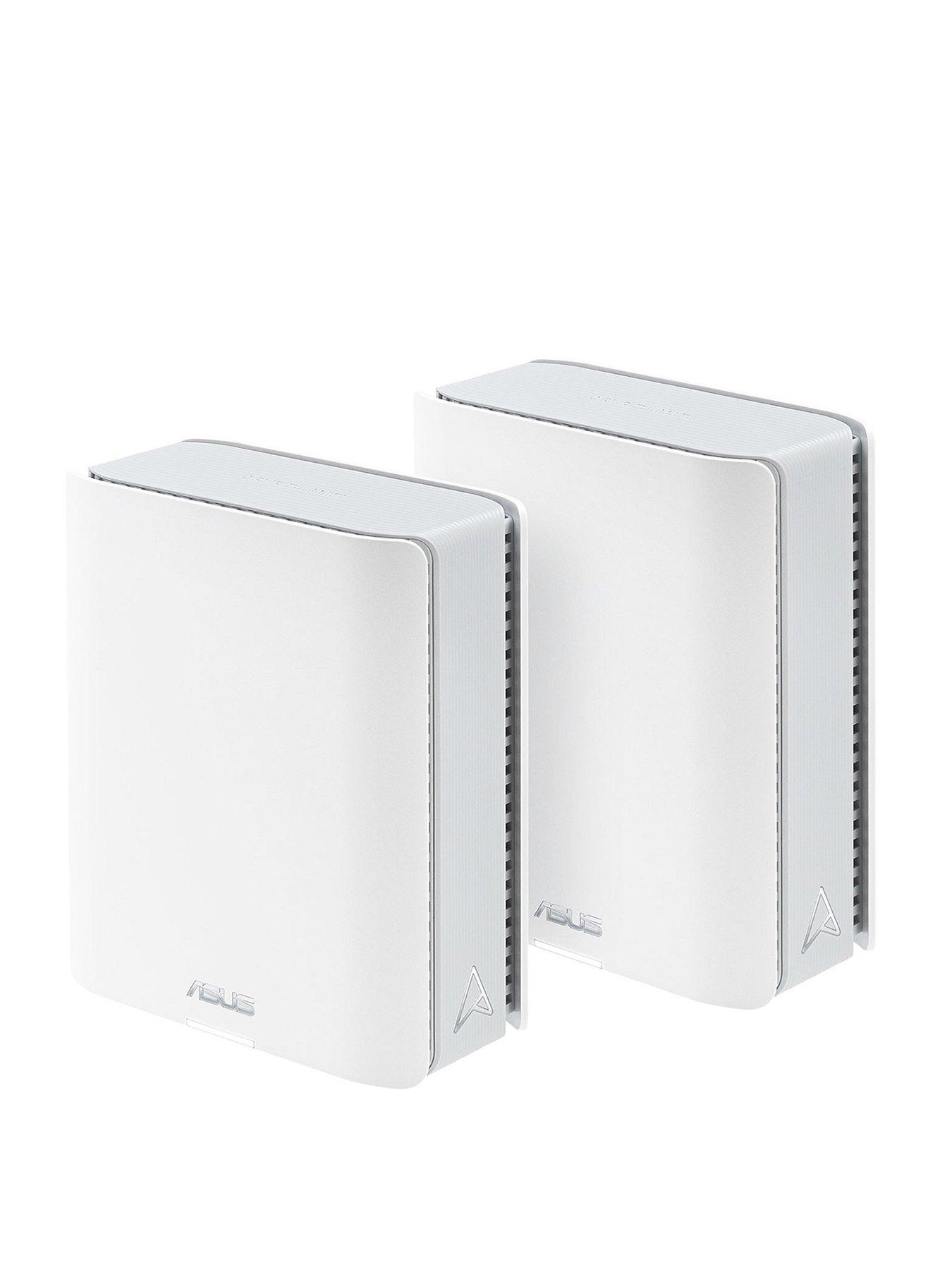 Image 1 of 4 of Asus ASUS ZenWiFi BT8 WiFi 7 BE14000 Mesh System - 2 Pack - White
