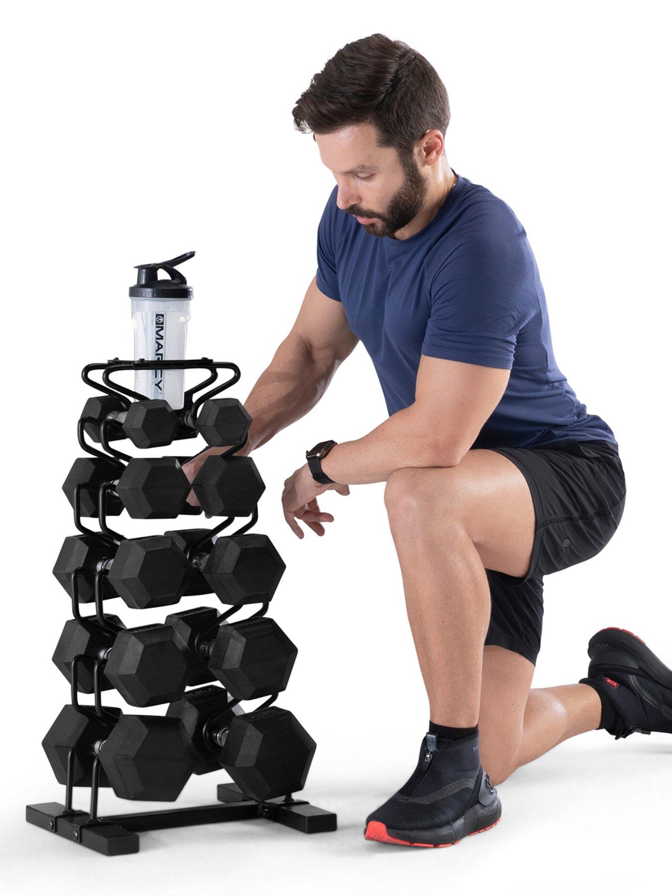 Image 6 of 8 of Marcy Marcy DBR-150 Dumbell Set &amp; Rack