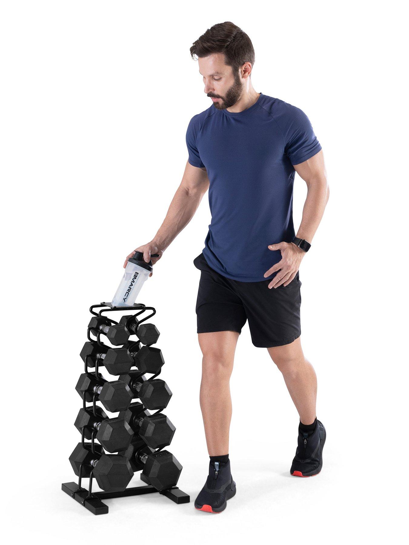 Image 7 of 8 of Marcy Marcy DBR-150 Dumbell Set &amp; Rack