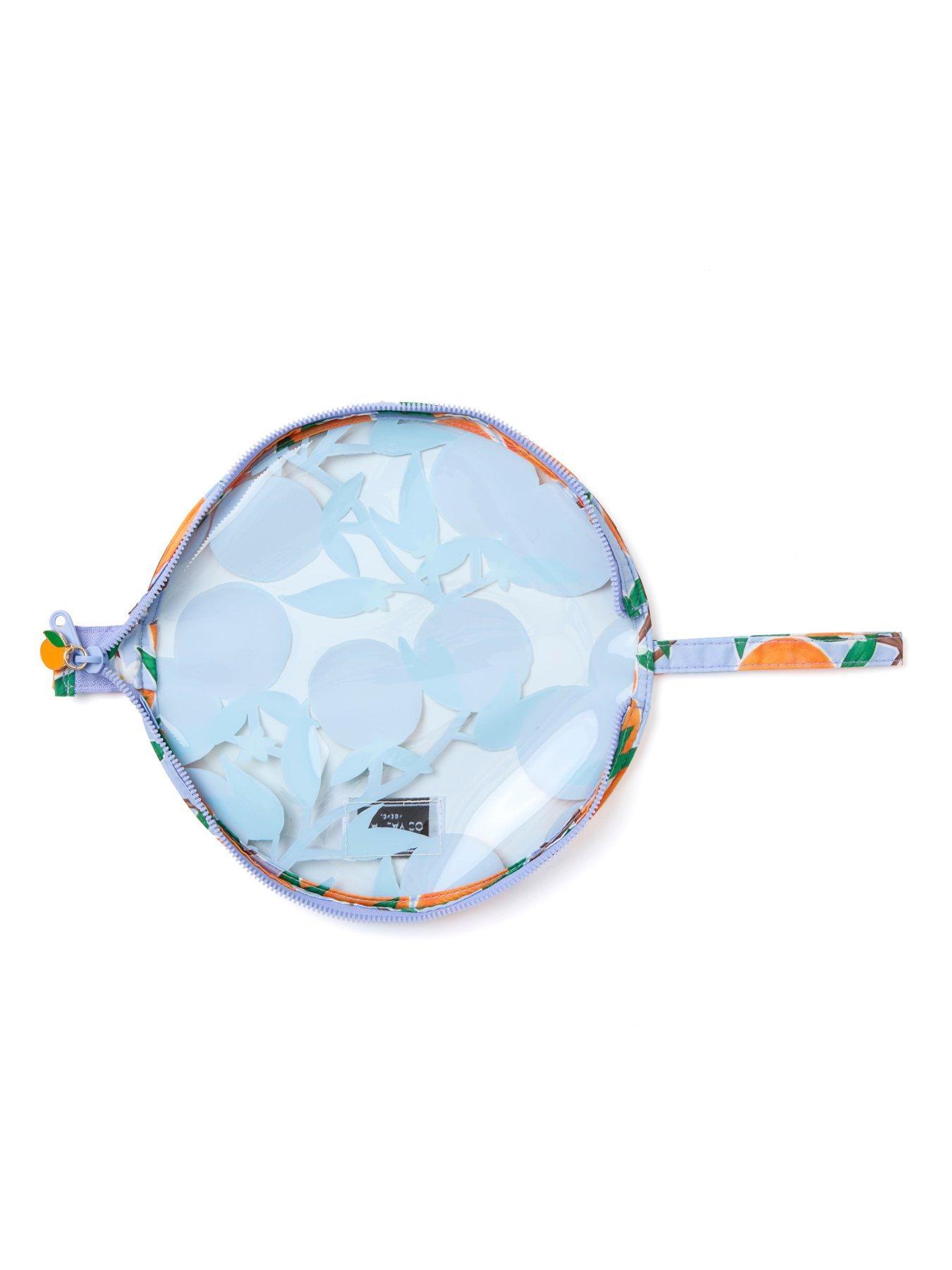 Image 3 of 5 of The Flat Lay Co. Lunar Flat Lay Makeup Pouch - Mediterranean Oranges