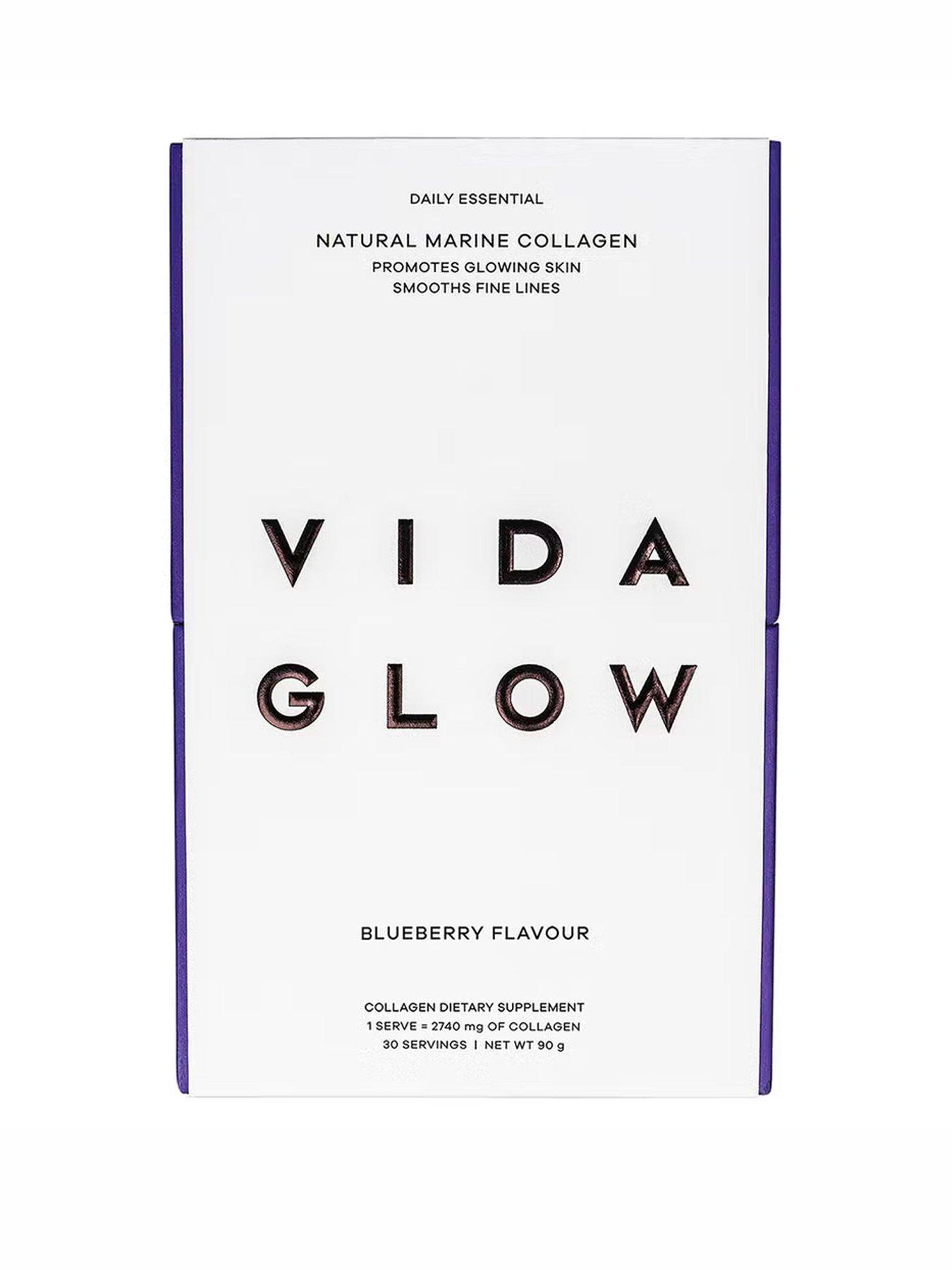 Vida Glow Blueberry Marine Collagen Powder Sachets x 30
