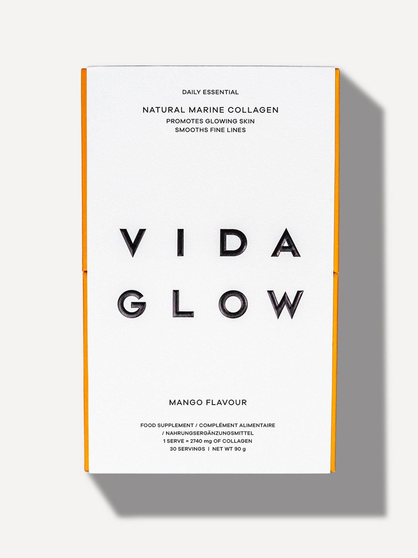 Image of Vida Glow Mango Marine Collagen Powder Sachets x 30
