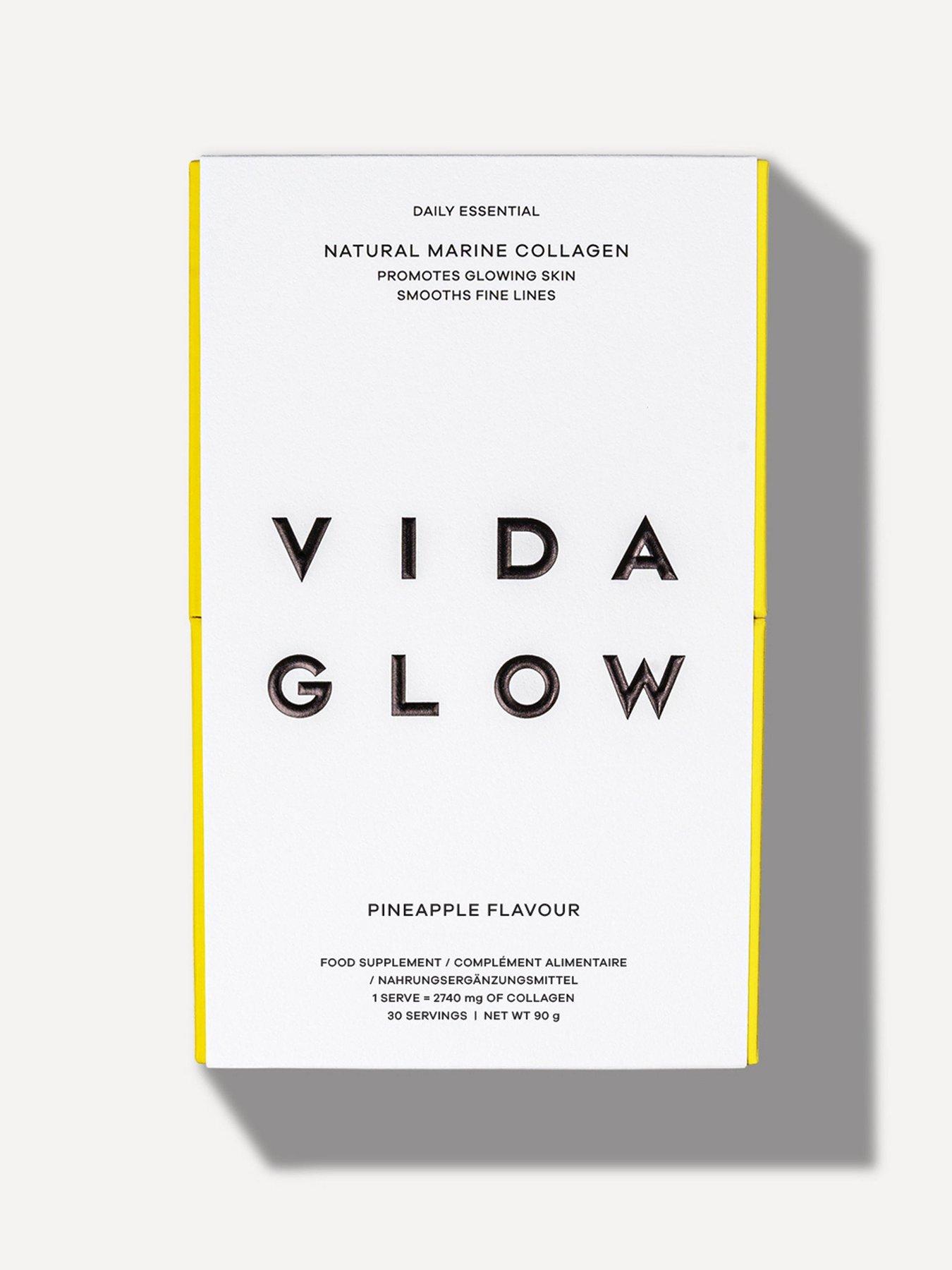 Vida Glow Pineapple Marine Collagen Powder Sachets x 30