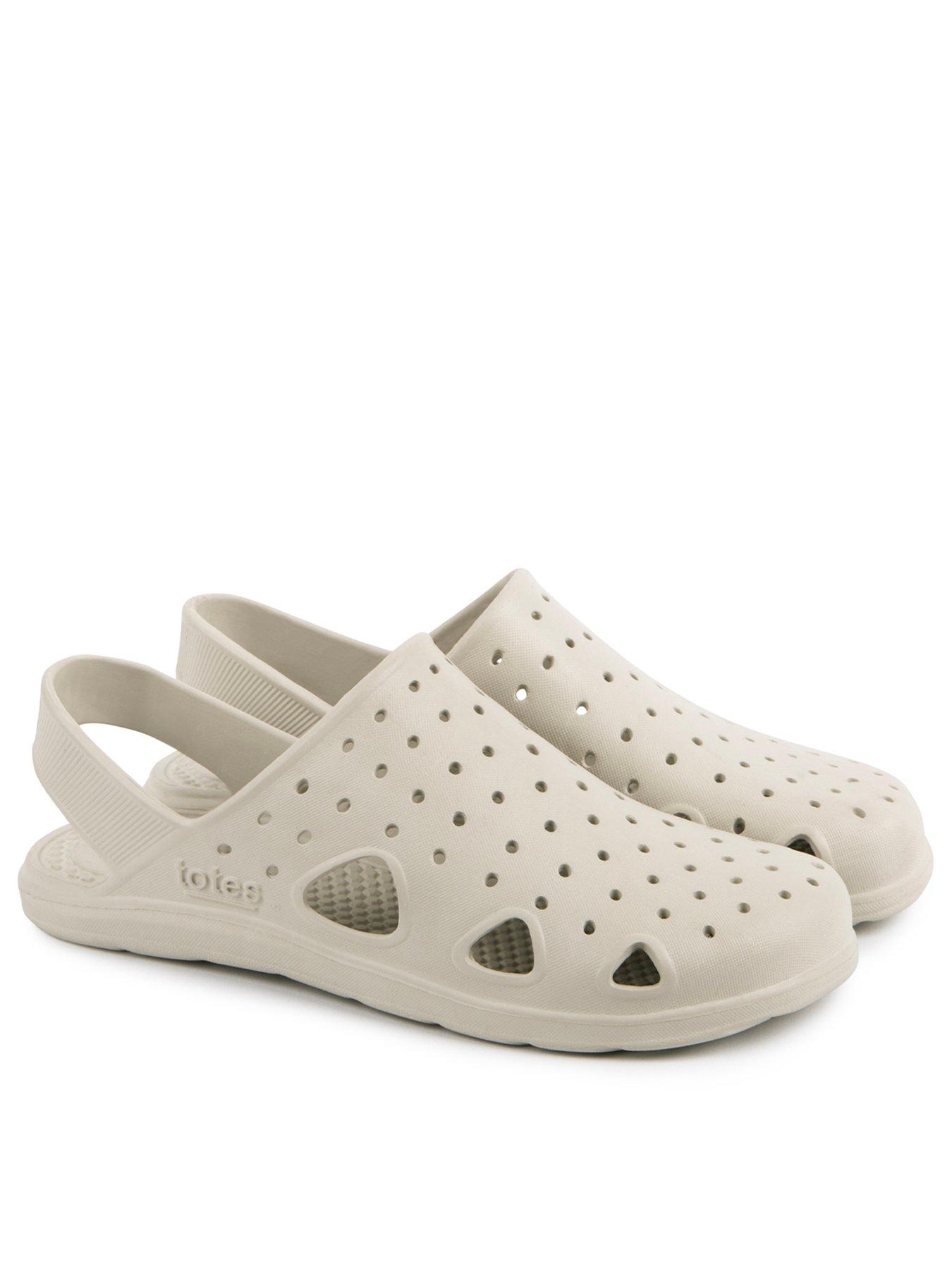 TOTES Totes Solbounce Sling Back Clog Sandals - Stone